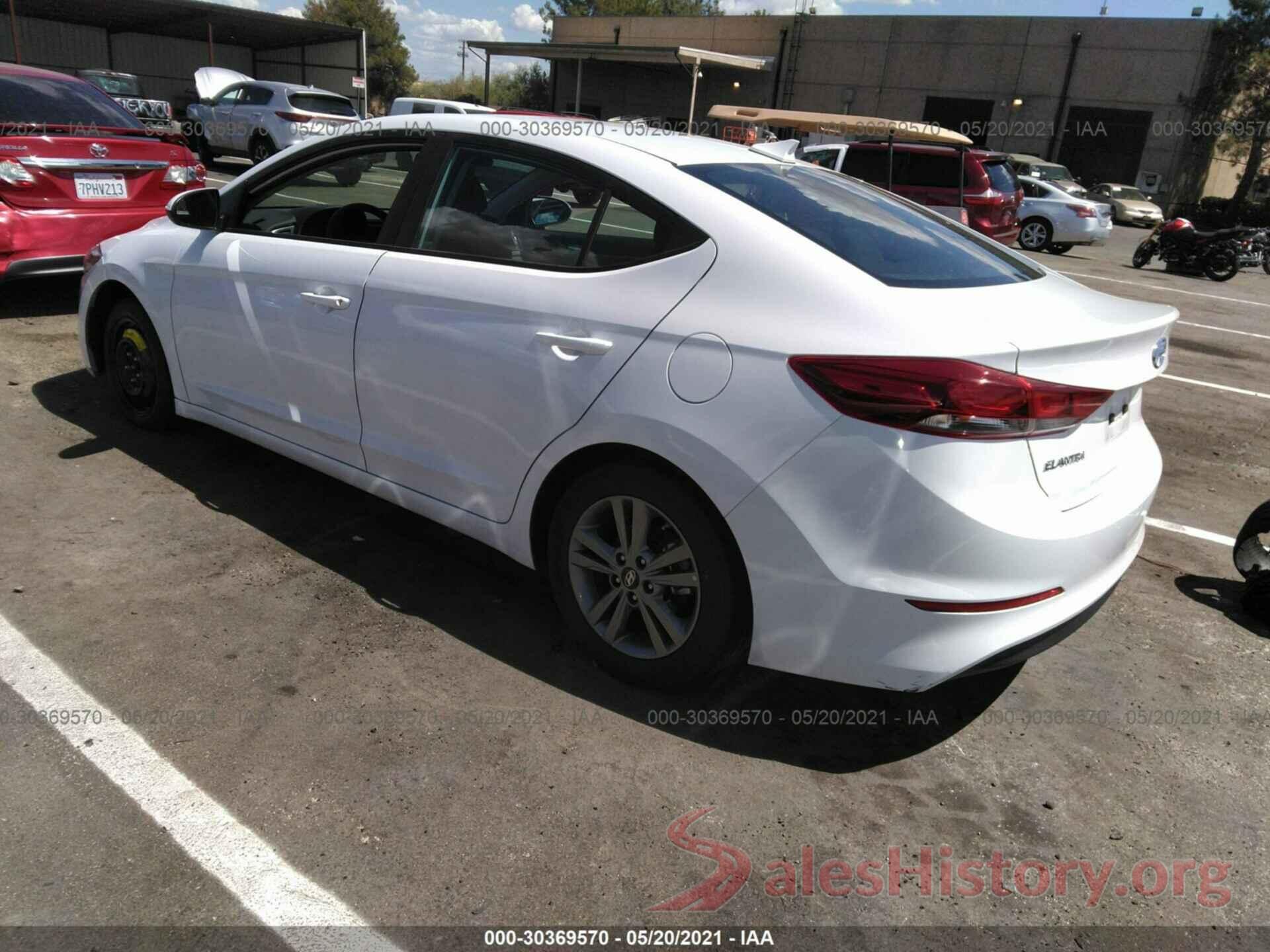 5NPD84LF1JH288388 2018 HYUNDAI ELANTRA