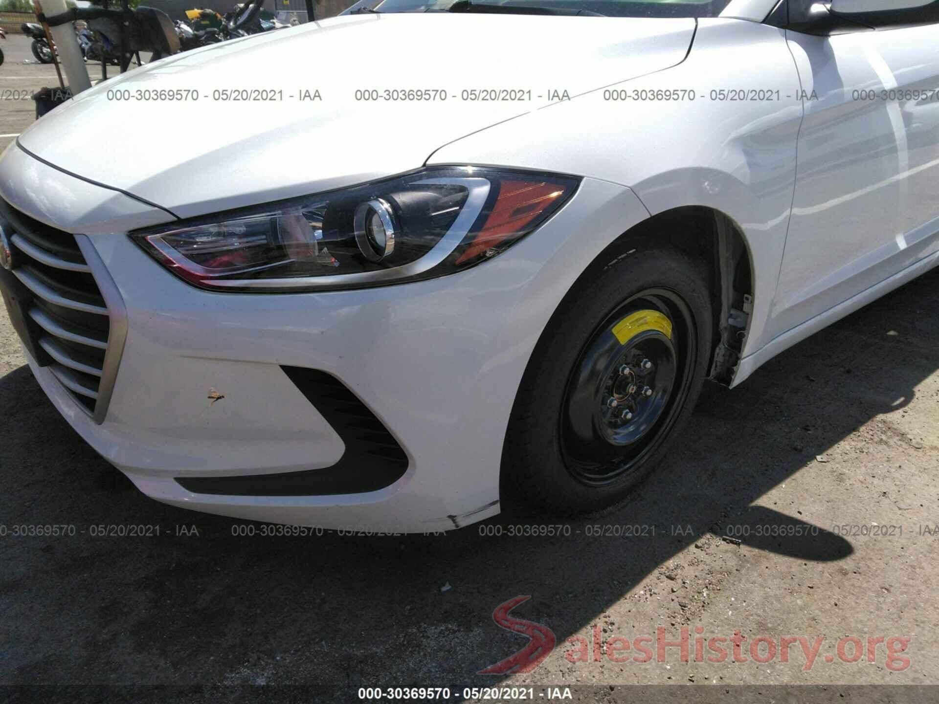 5NPD84LF1JH288388 2018 HYUNDAI ELANTRA