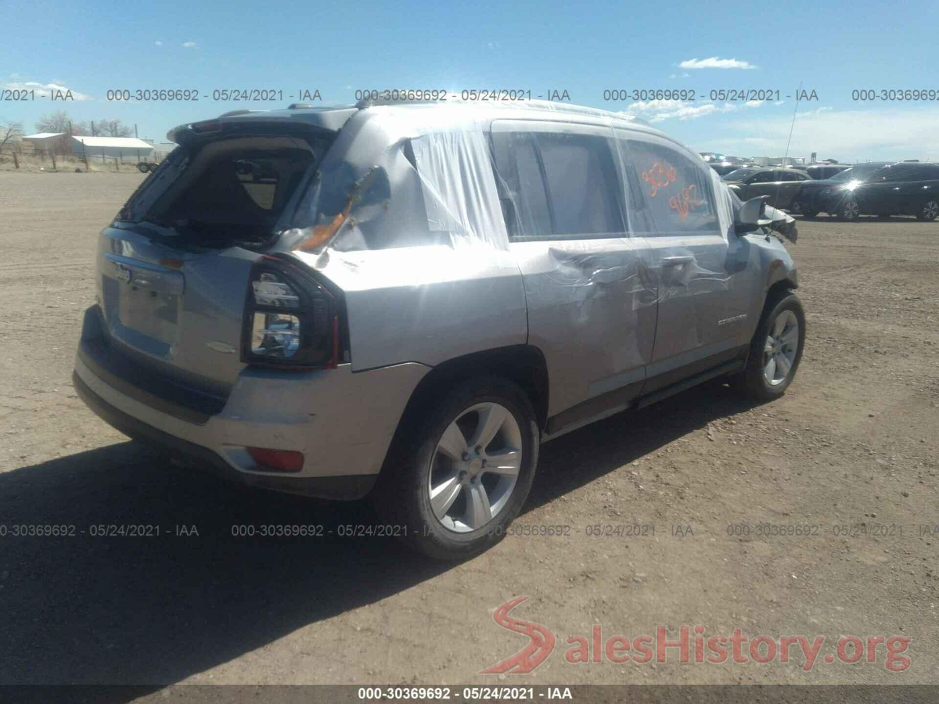 1C4NJDEB7HD167464 2017 JEEP COMPASS