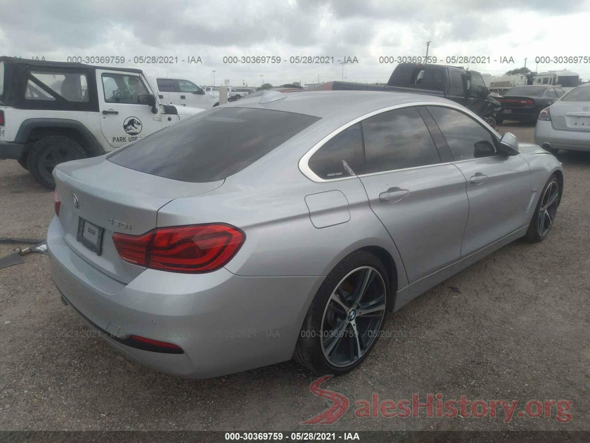 WBA4J1C58JBG80750 2018 BMW 4 SERIES