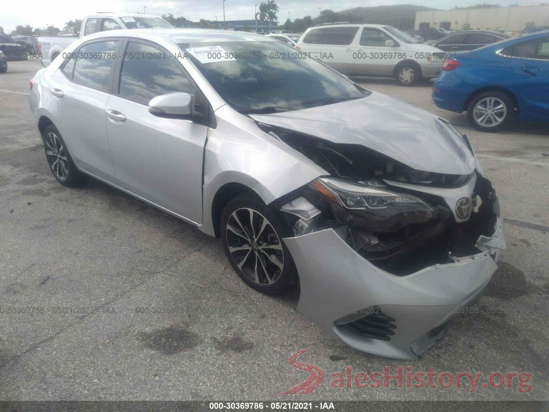 5YFBURHE6KP875786 2019 TOYOTA COROLLA