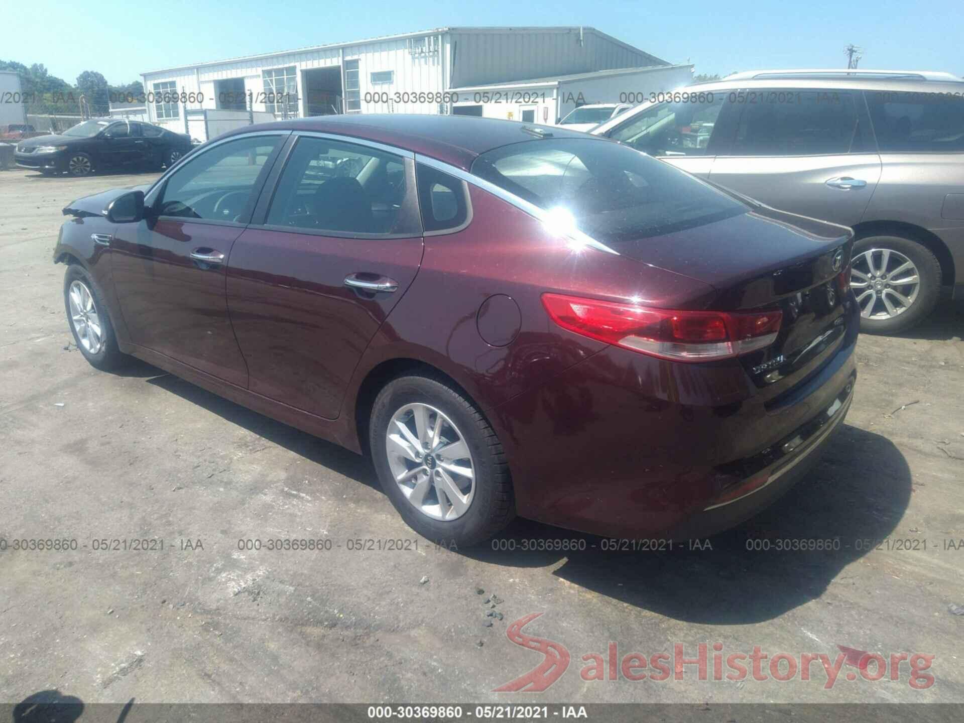 5XXGT4L37GG031838 2016 KIA OPTIMA