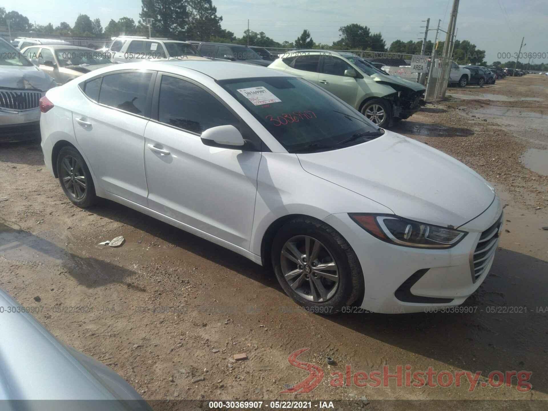 5NPD84LF4JH236365 2018 HYUNDAI ELANTRA