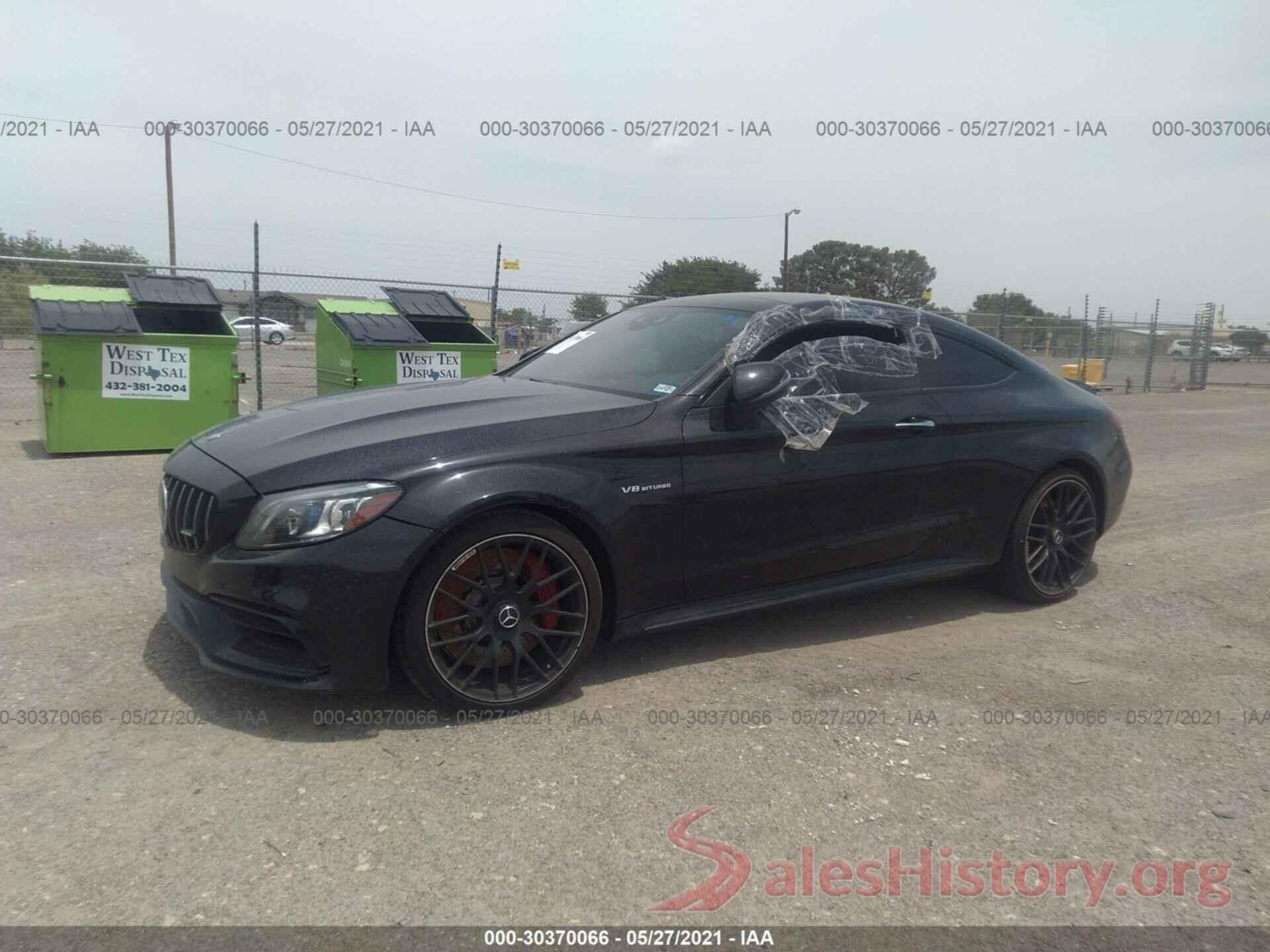 WDDWJ8HB2KF903154 2019 MERCEDES-BENZ C-CLASS