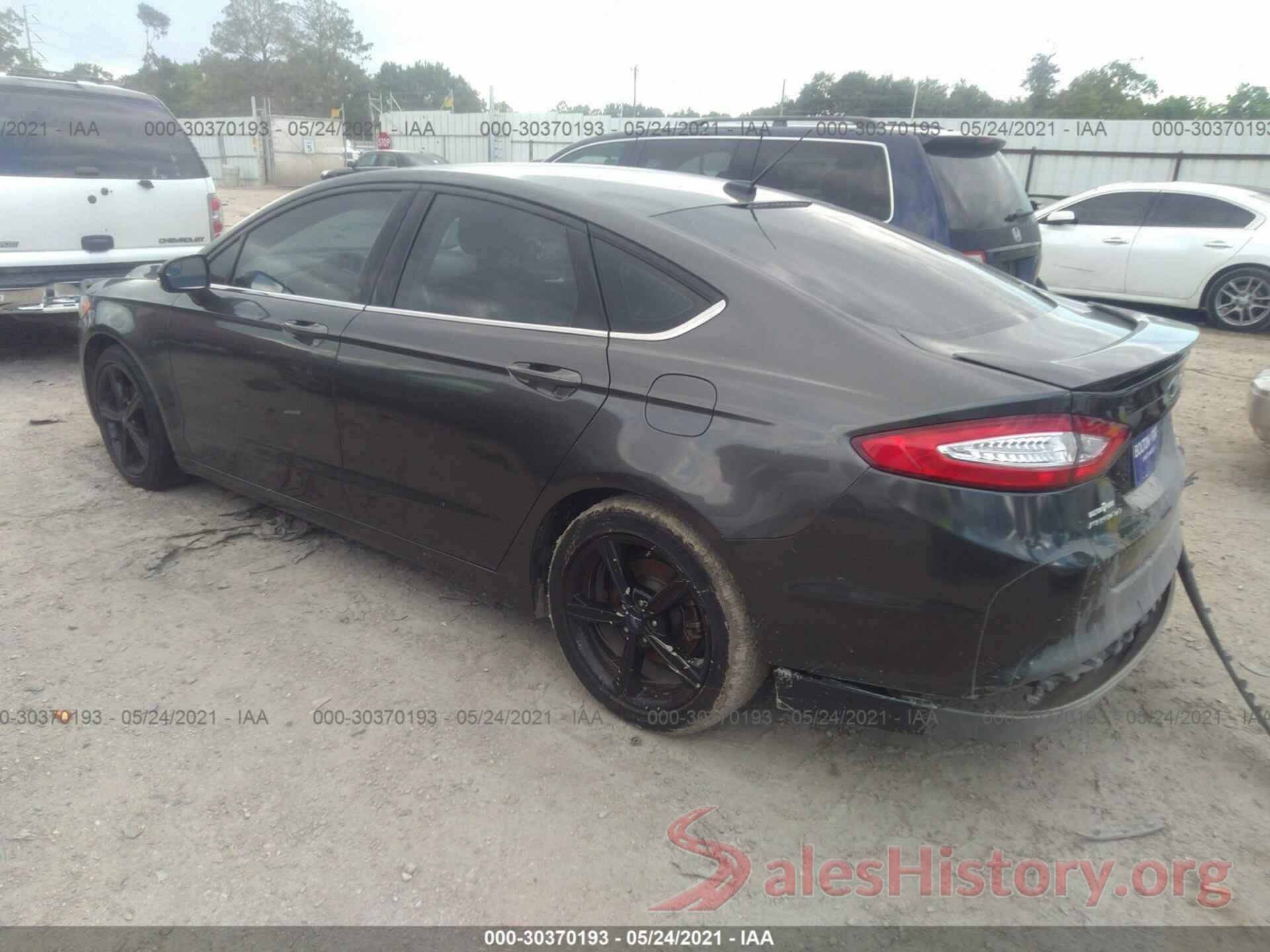 3FA6P0HD9GR337764 2016 FORD FUSION