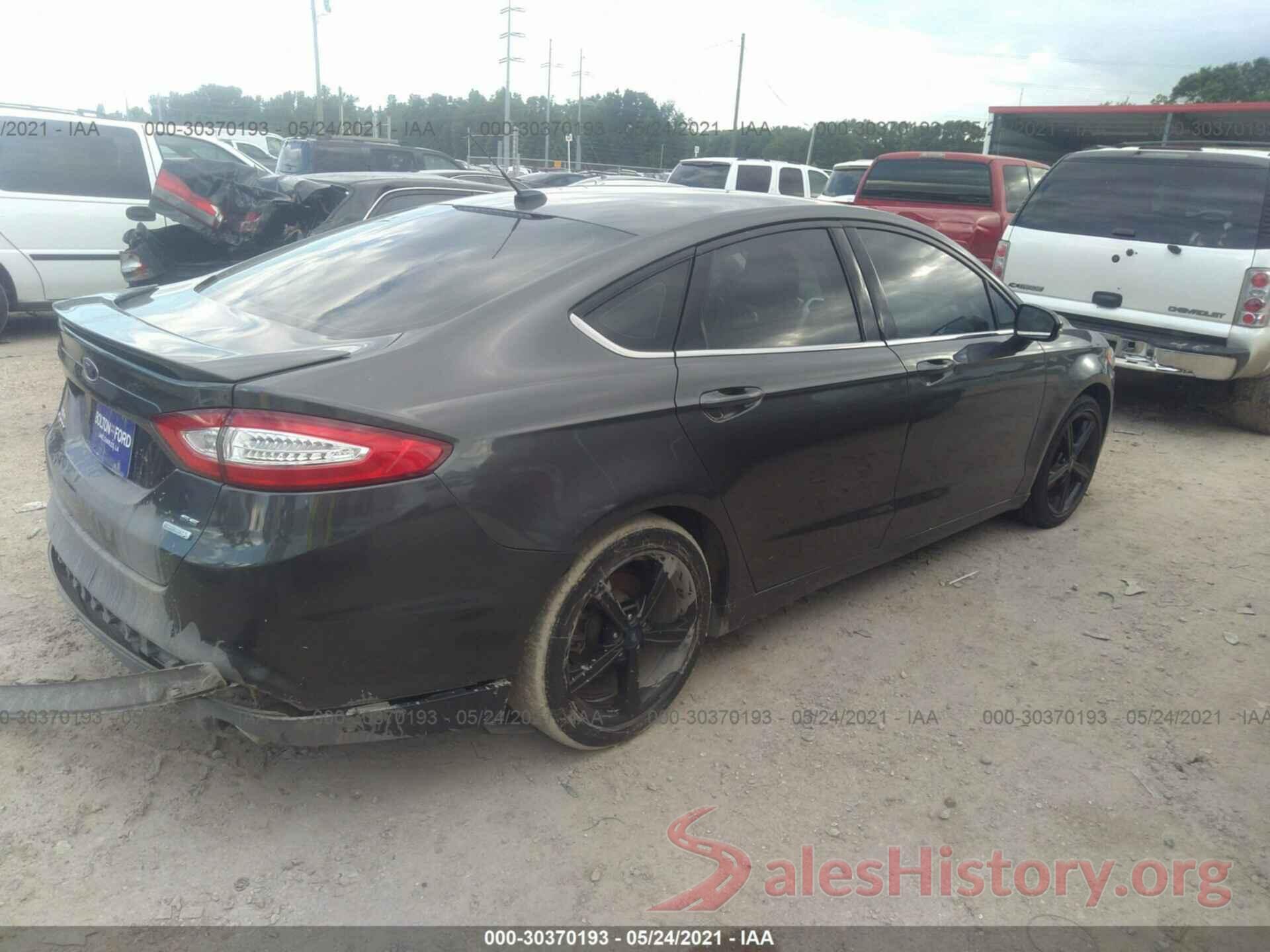 3FA6P0HD9GR337764 2016 FORD FUSION