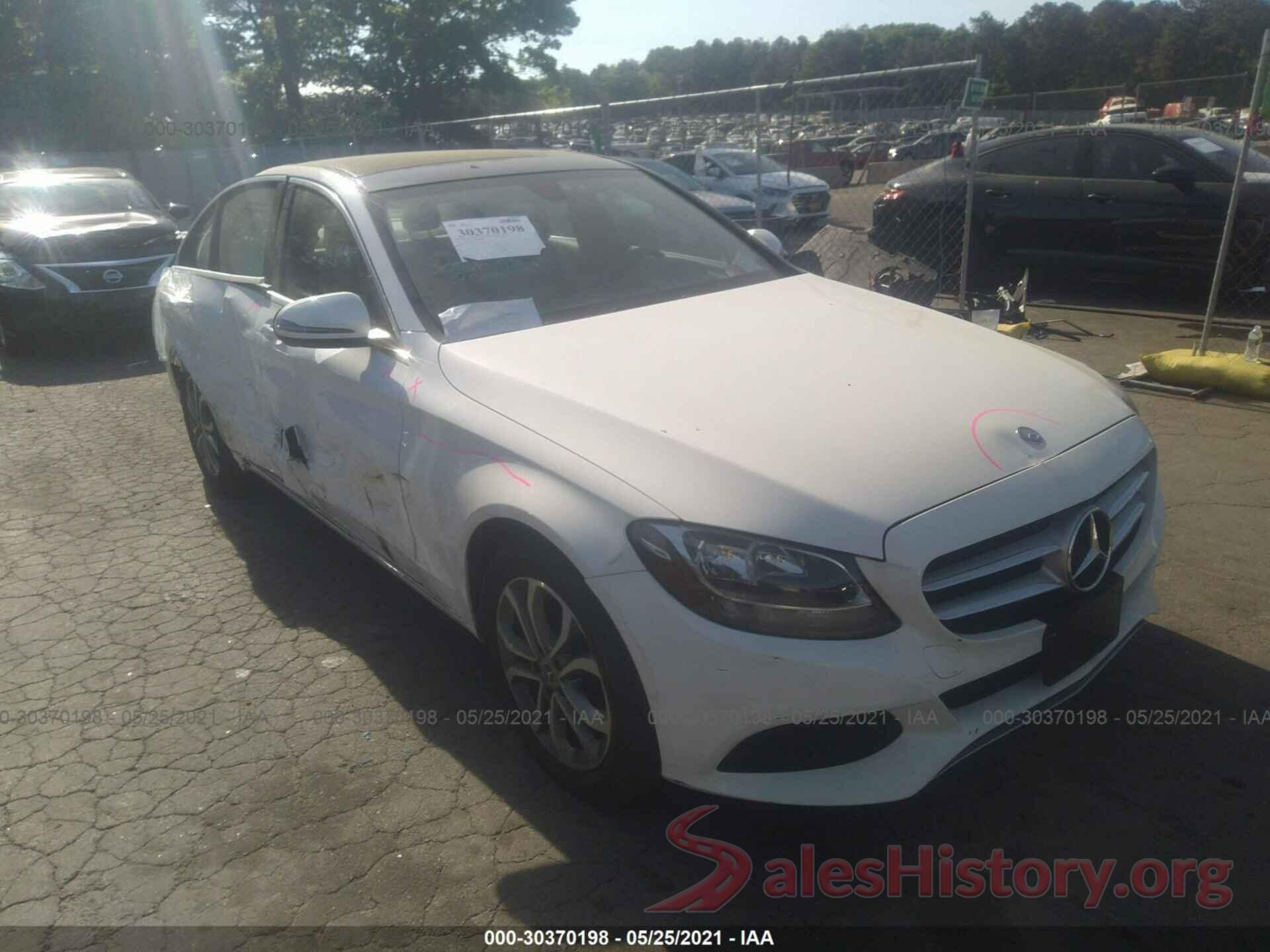 55SWF4KBXHU221373 2017 MERCEDES-BENZ C-CLASS