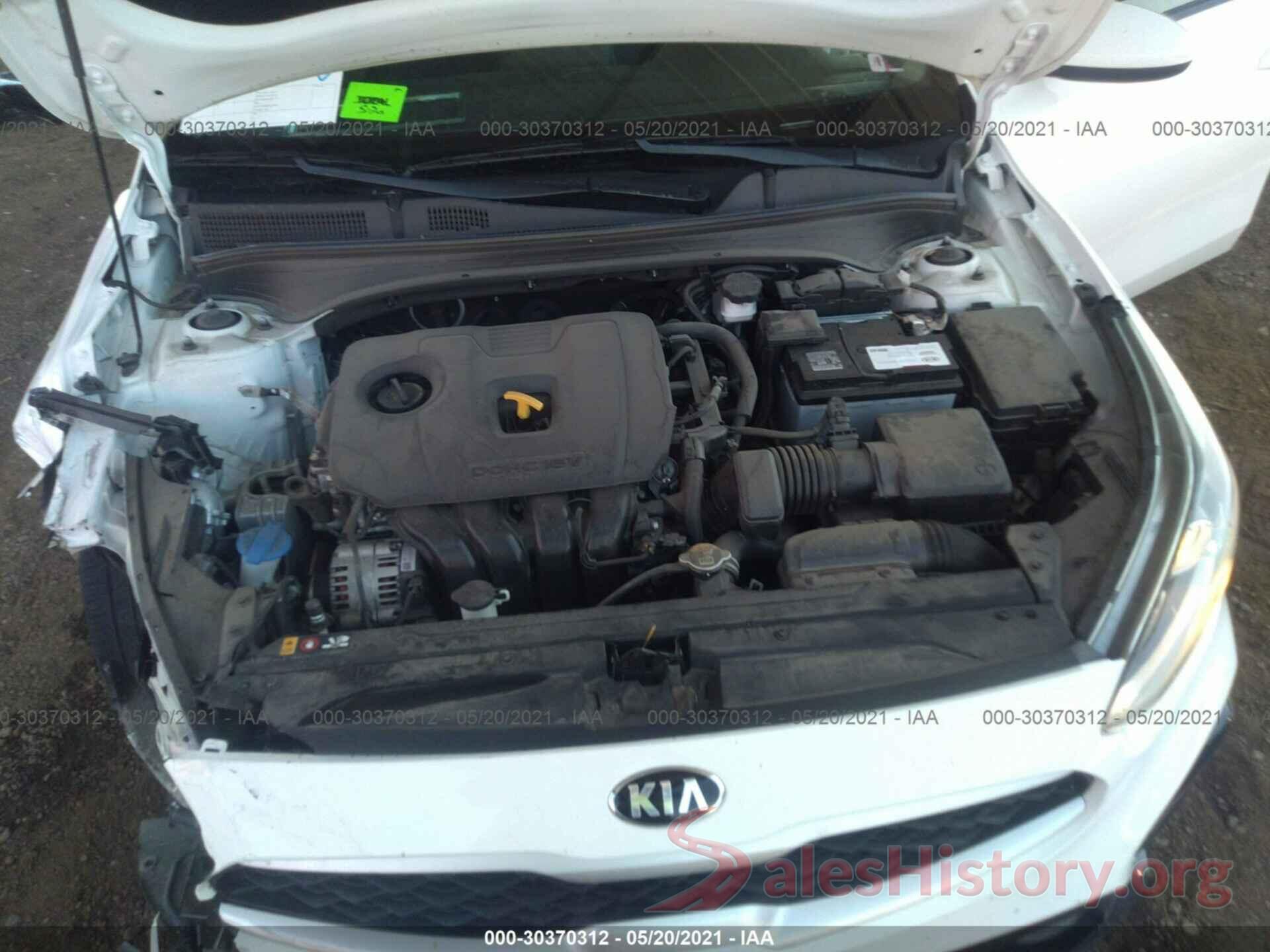 3KPF24ADXKE074114 2019 KIA FORTE