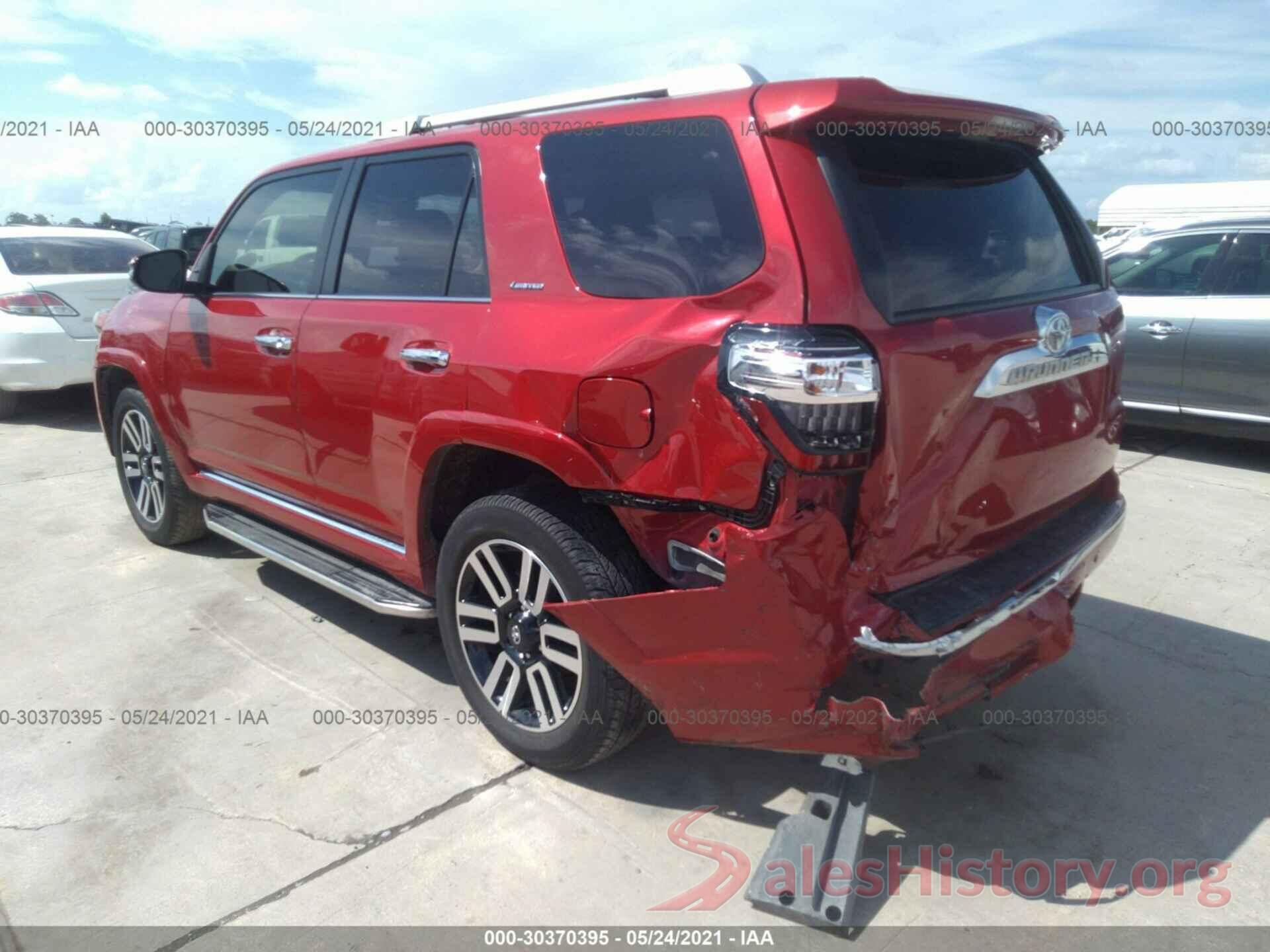 JTEBU5JRXG5404746 2016 TOYOTA 4RUNNER