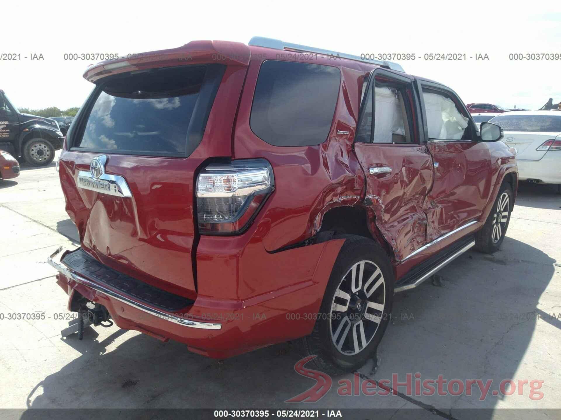 JTEBU5JRXG5404746 2016 TOYOTA 4RUNNER