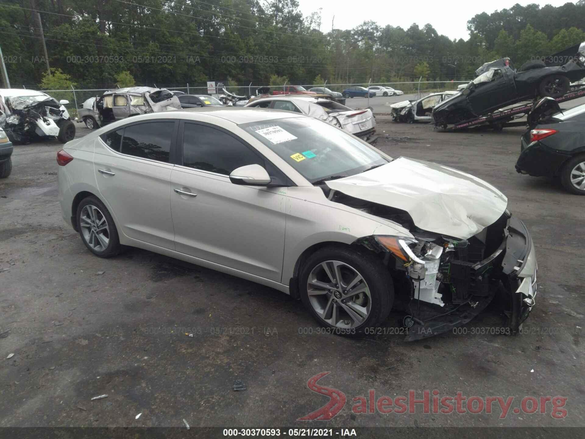 KMHD84LF2HU070200 2017 HYUNDAI ELANTRA