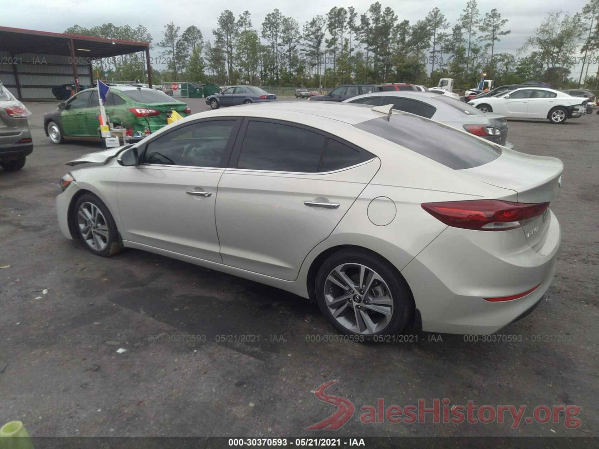 KMHD84LF2HU070200 2017 HYUNDAI ELANTRA