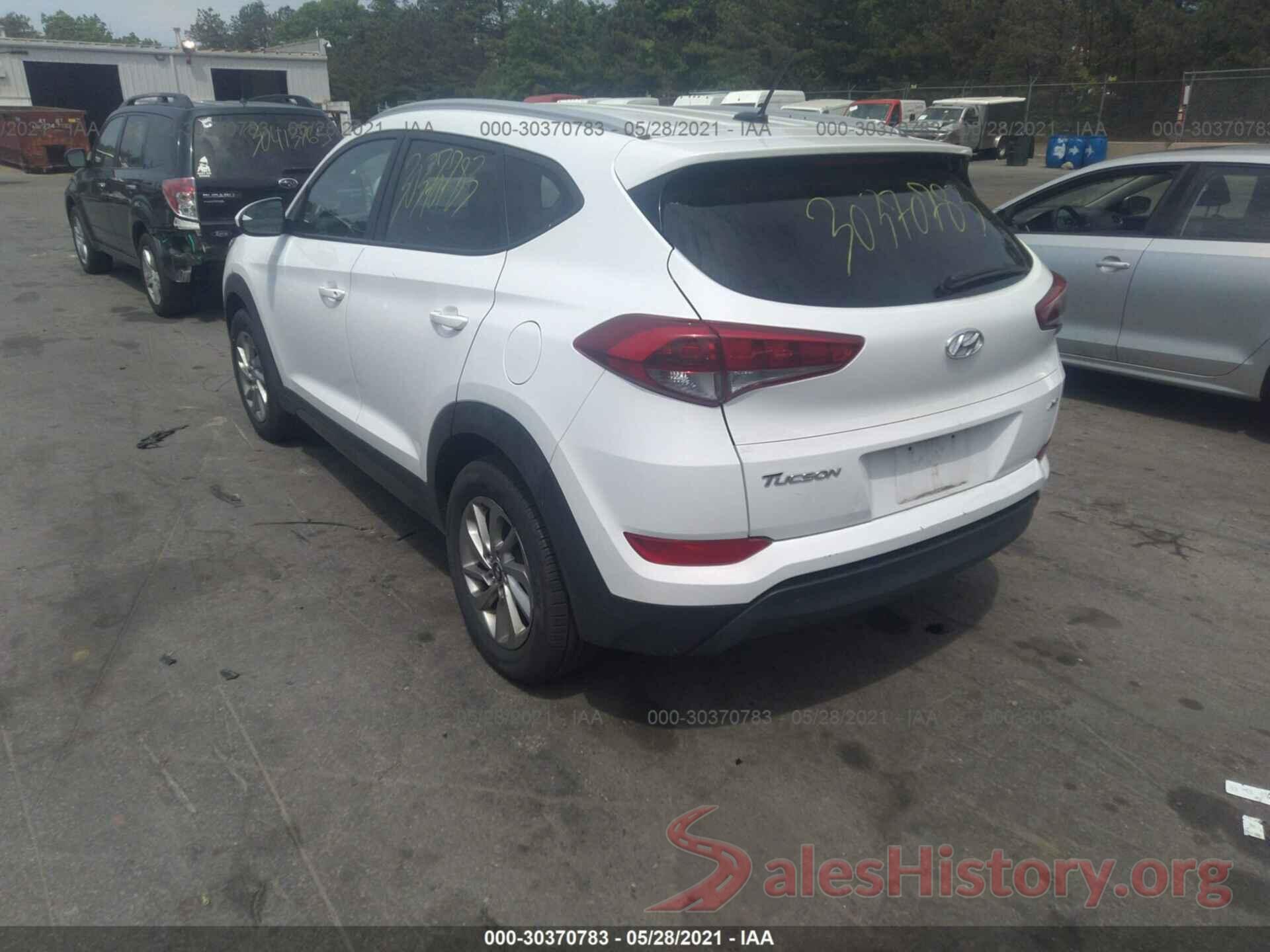 KM8J3CA45GU107994 2016 HYUNDAI TUCSON