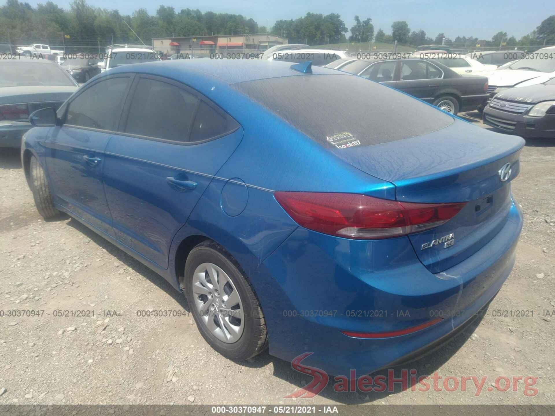 KMHD74LF7HU127297 2017 HYUNDAI ELANTRA