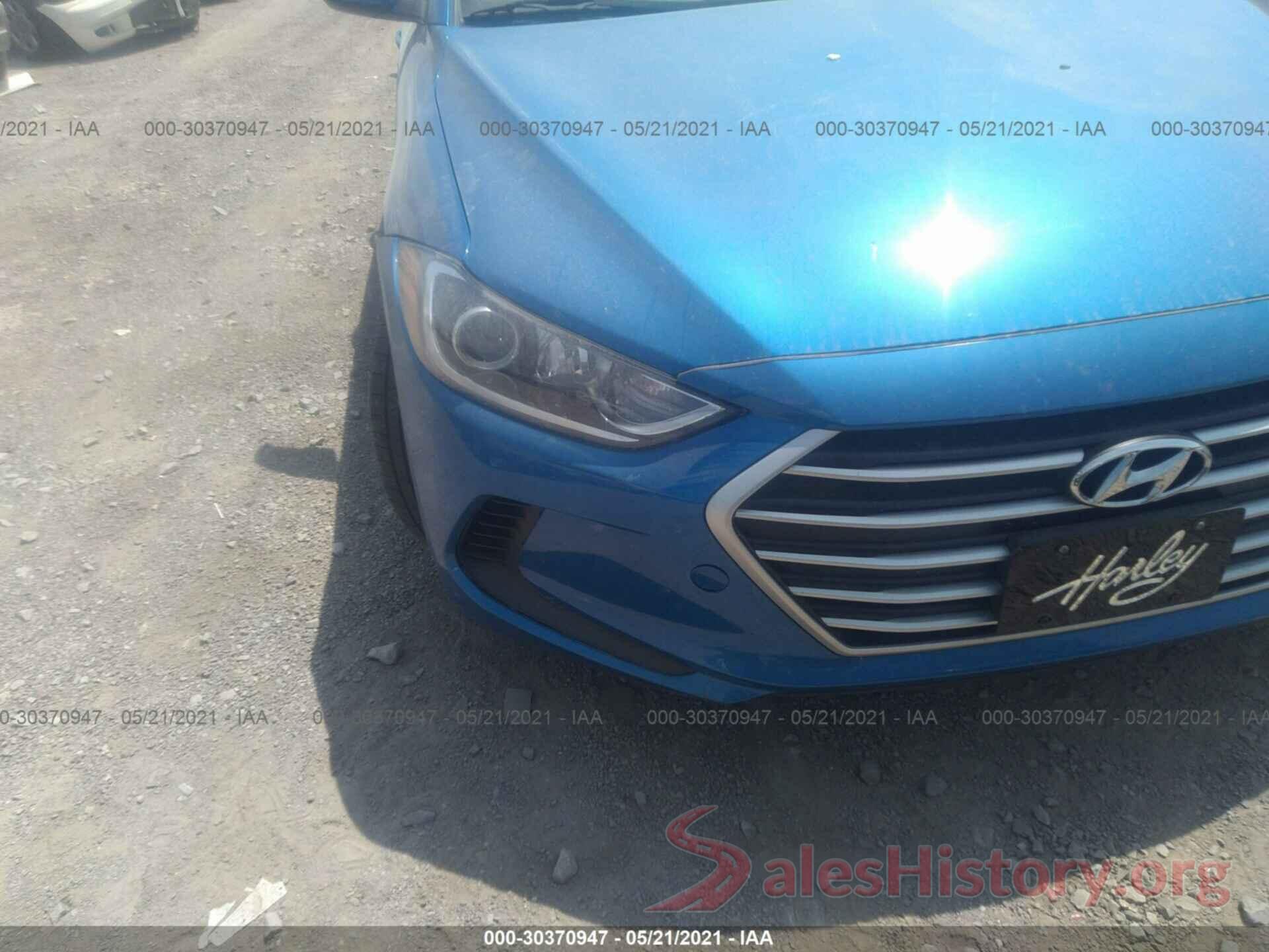 KMHD74LF7HU127297 2017 HYUNDAI ELANTRA