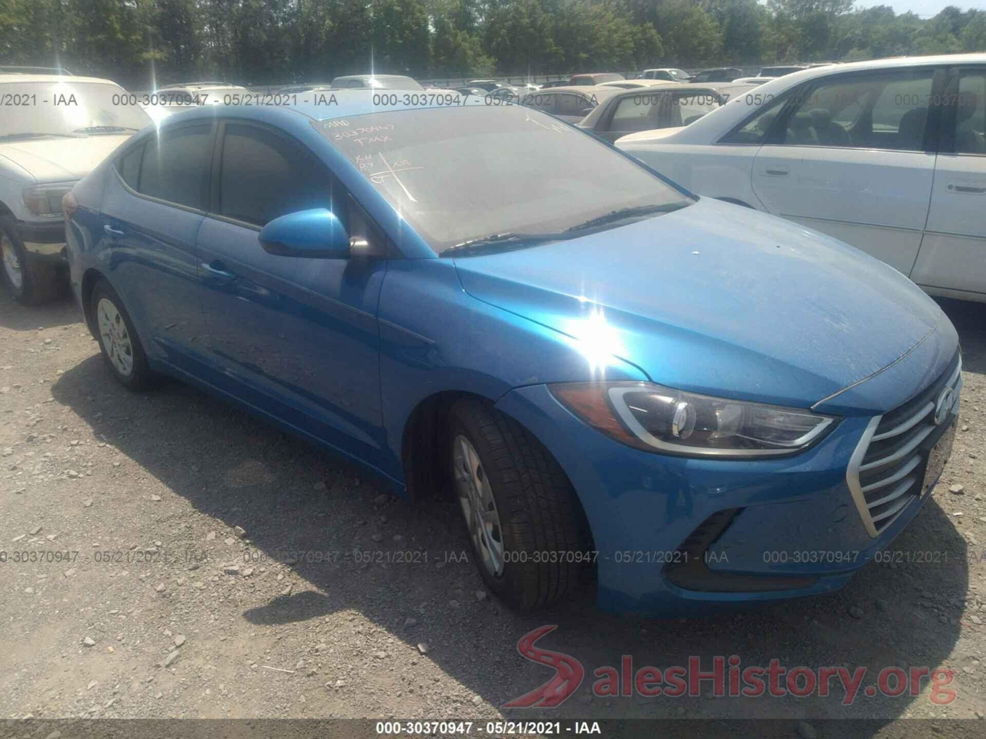 KMHD74LF7HU127297 2017 HYUNDAI ELANTRA