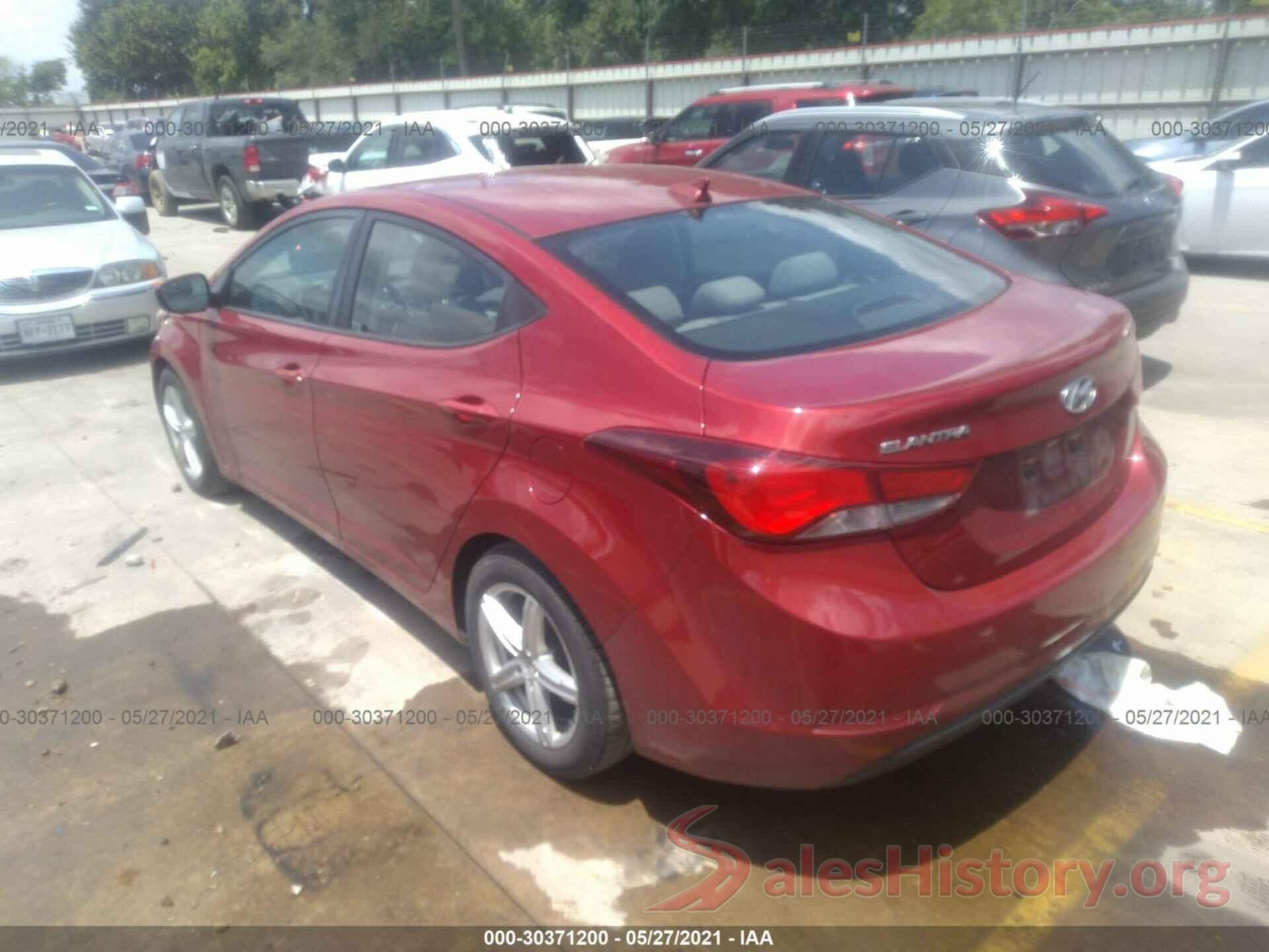 KMHDH4AE5GU624712 2016 HYUNDAI ELANTRA