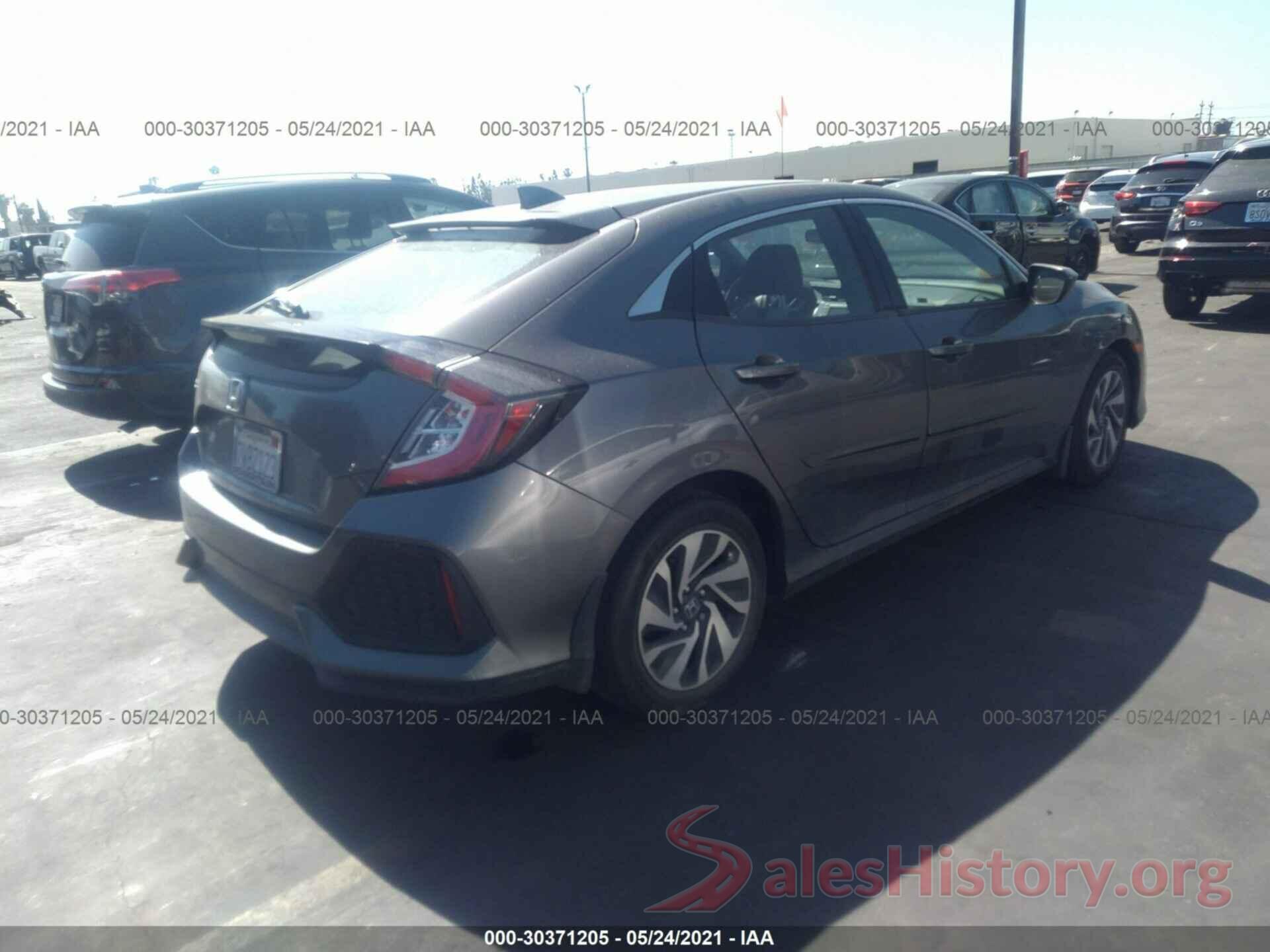 SHHFK7H29HU408771 2017 HONDA CIVIC HATCHBACK