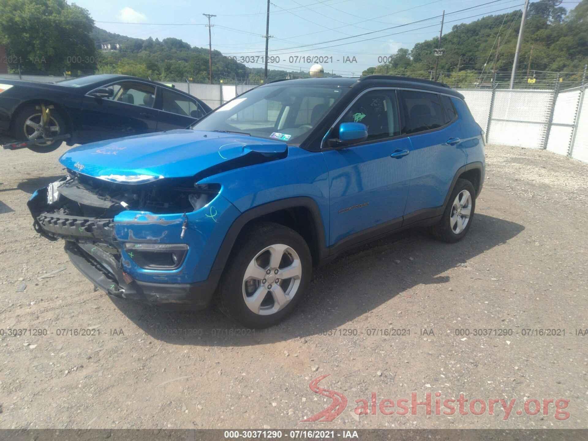 3C4NJDBB5KT729268 2019 JEEP COMPASS