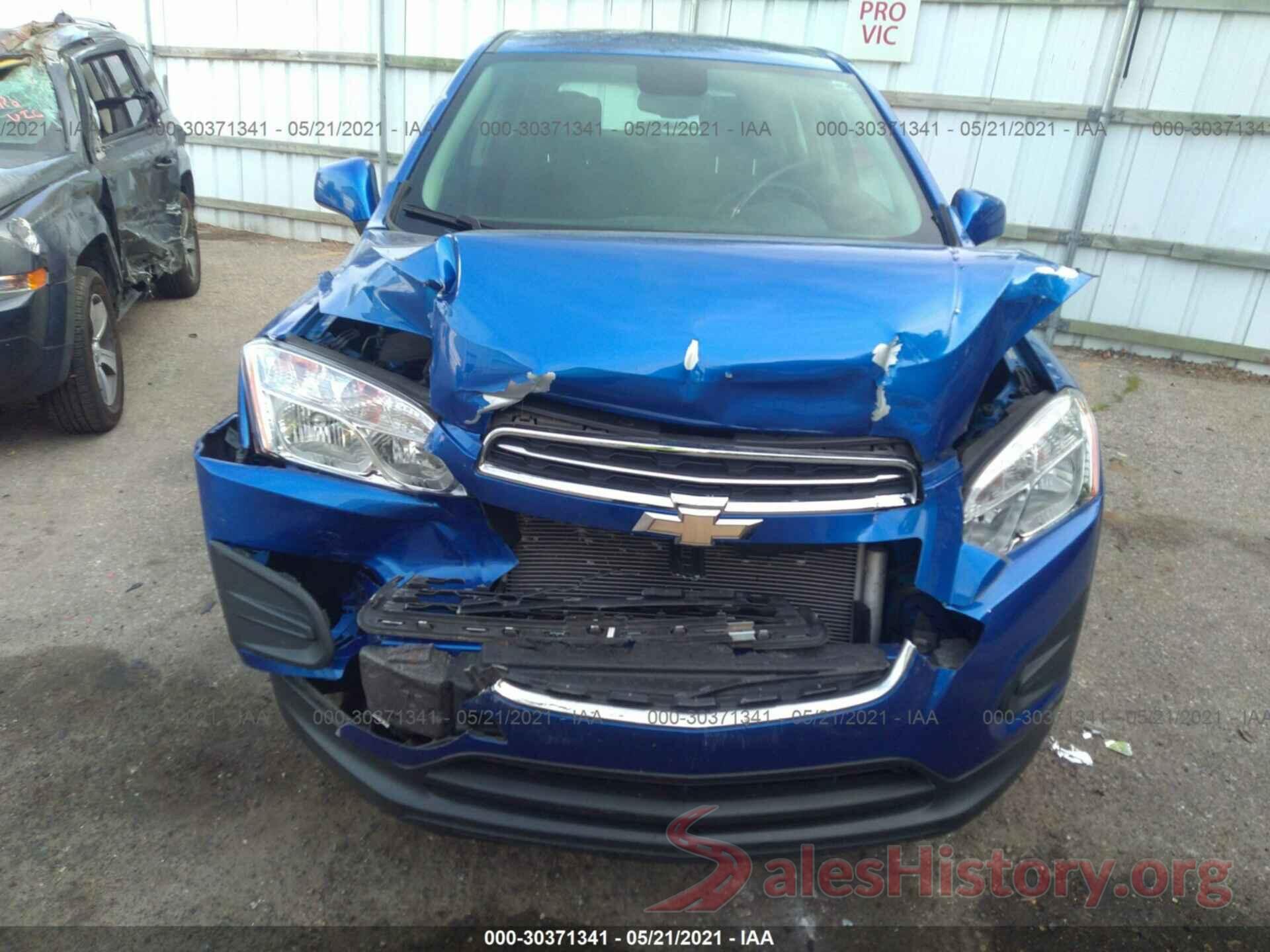 KL7CJNSB2GB761887 2016 CHEVROLET TRAX