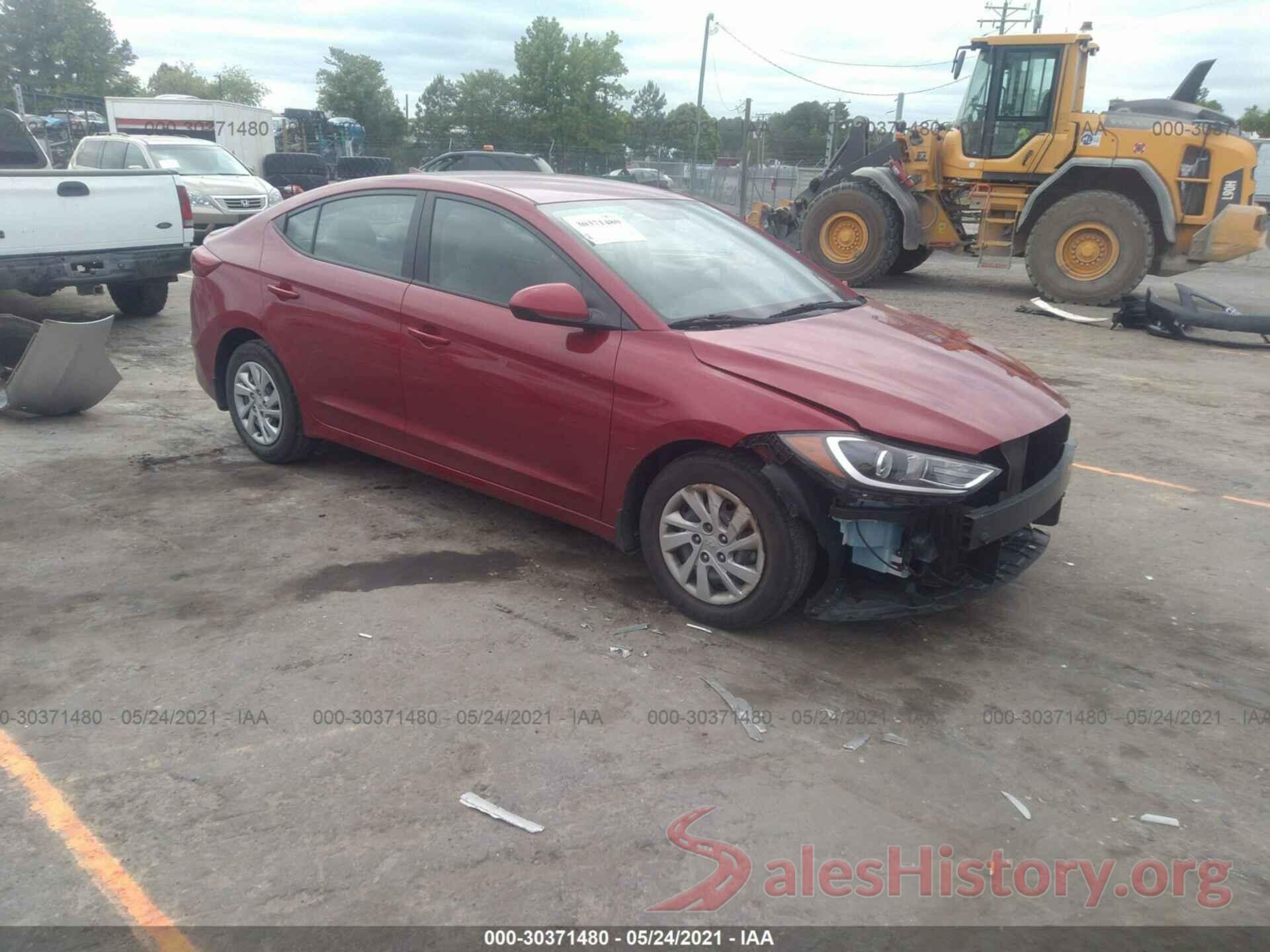 KMHD74LFXHU428923 2017 HYUNDAI ELANTRA