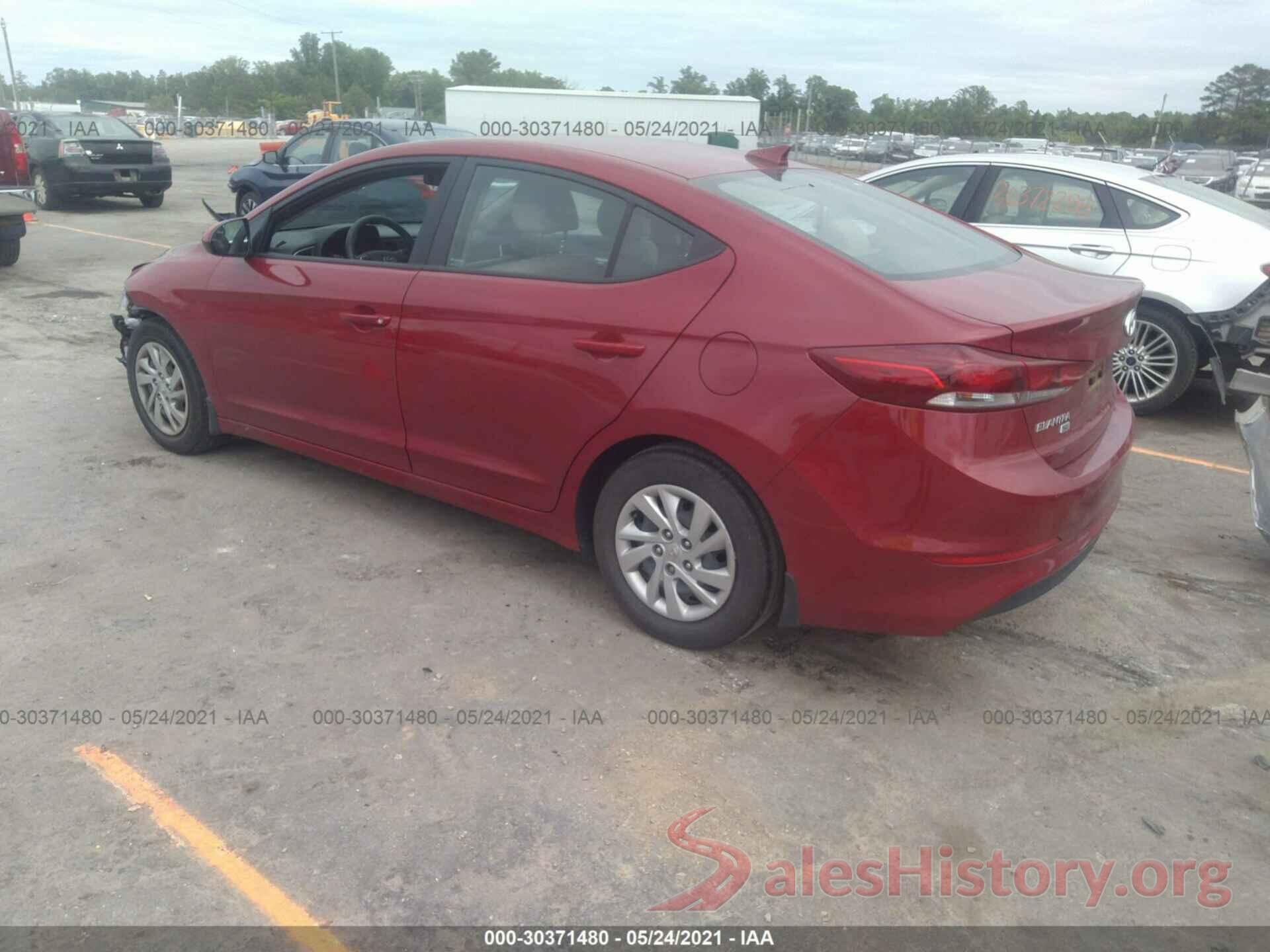 KMHD74LFXHU428923 2017 HYUNDAI ELANTRA