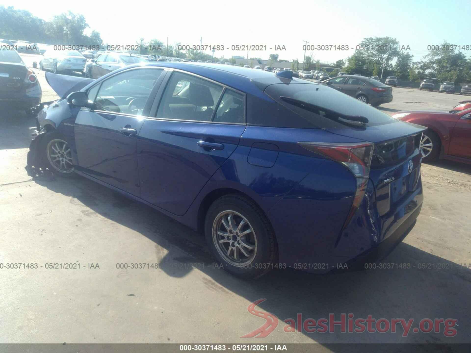 JTDKARFU8H3538041 2017 TOYOTA PRIUS