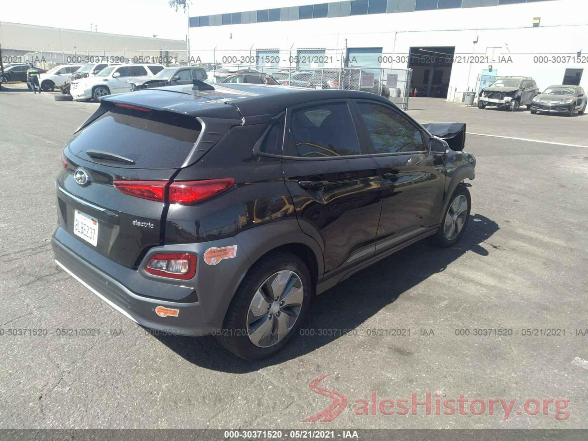 KM8K53AGXKU022599 2019 HYUNDAI KONA EV