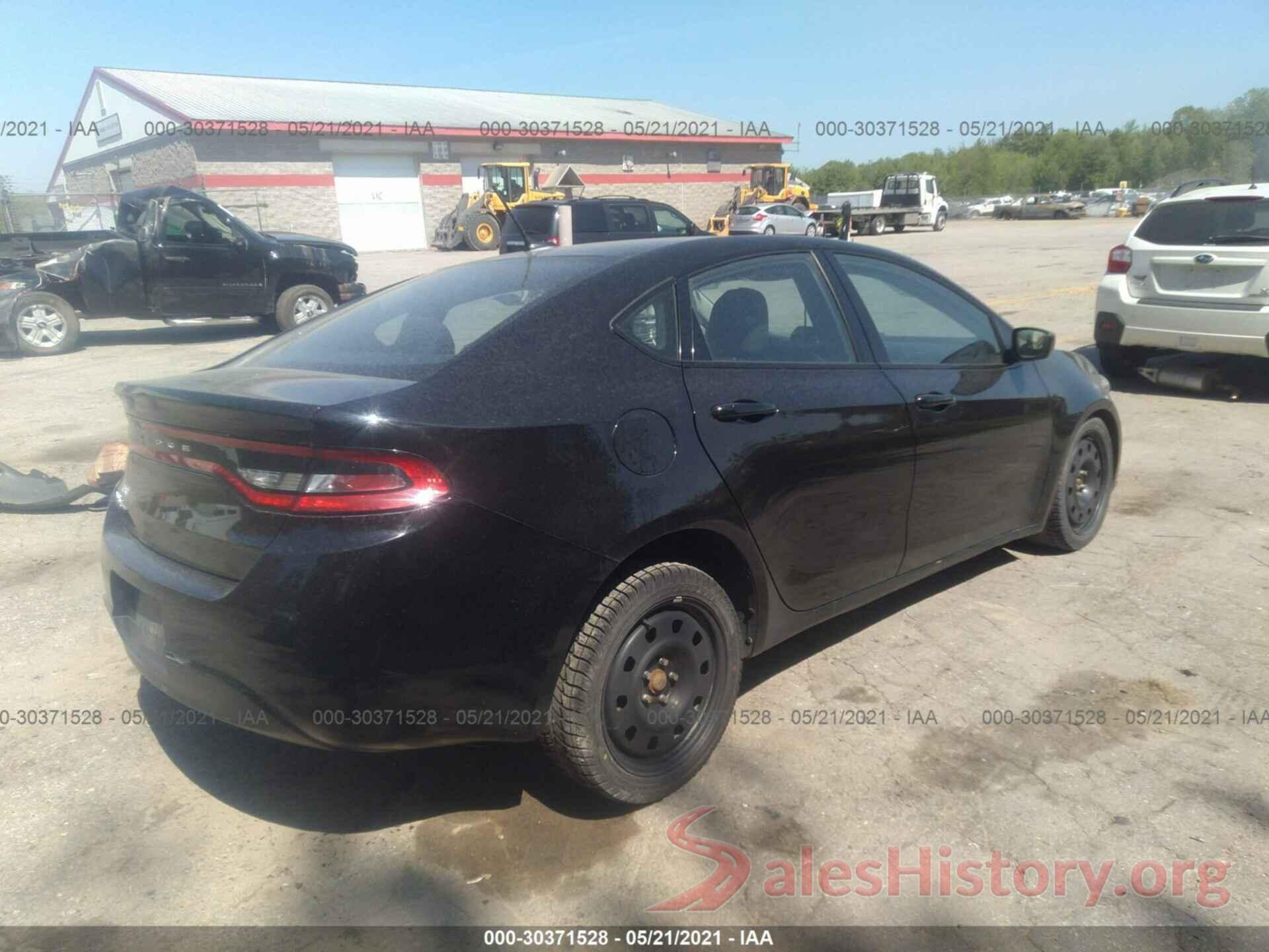 1C3CDFAA2GD504827 2016 DODGE DART