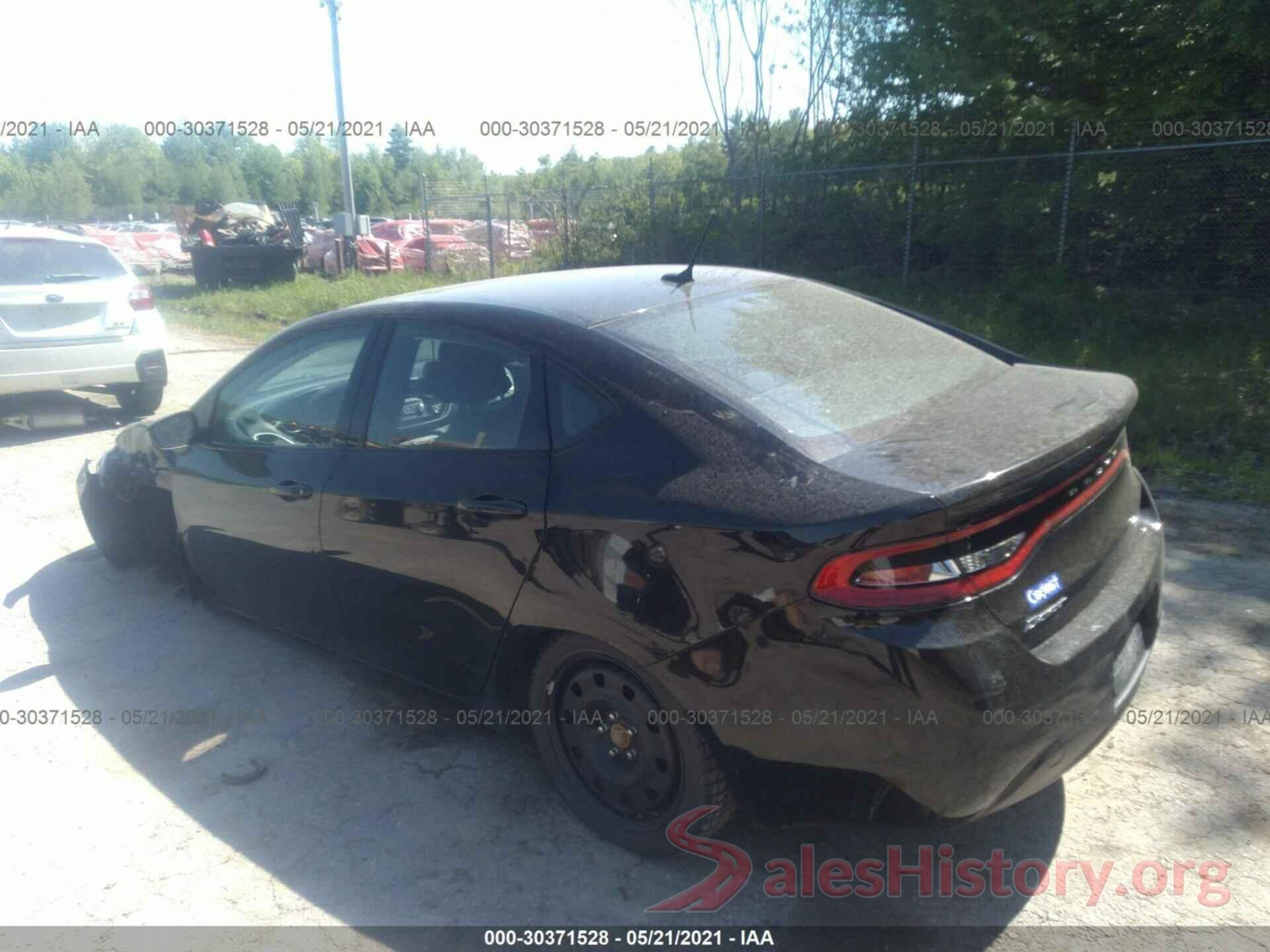 1C3CDFAA2GD504827 2016 DODGE DART