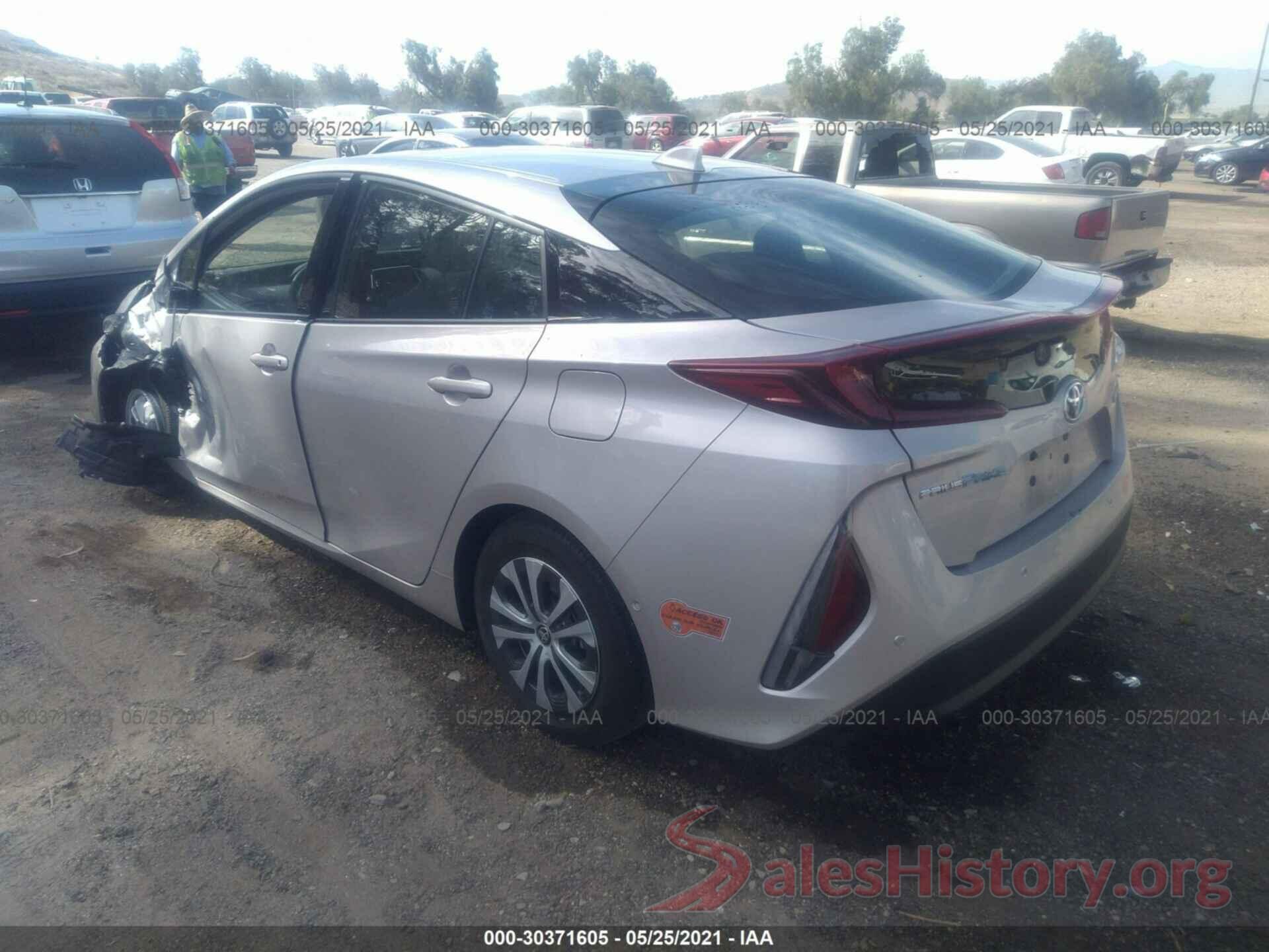 JTDKARFP9L3135849 2020 TOYOTA PRIUS PRIME