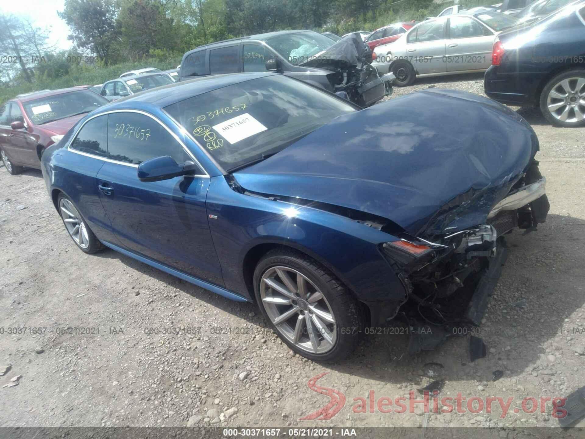 WAUD2AFR8GA027780 2016 AUDI A5