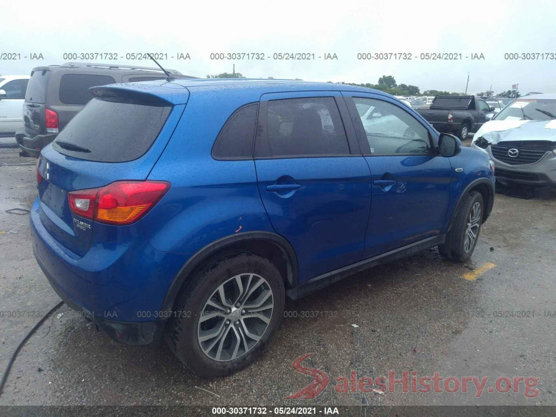 JA4AP3AU1GZ058623 2016 MITSUBISHI OUTLANDER SPORT