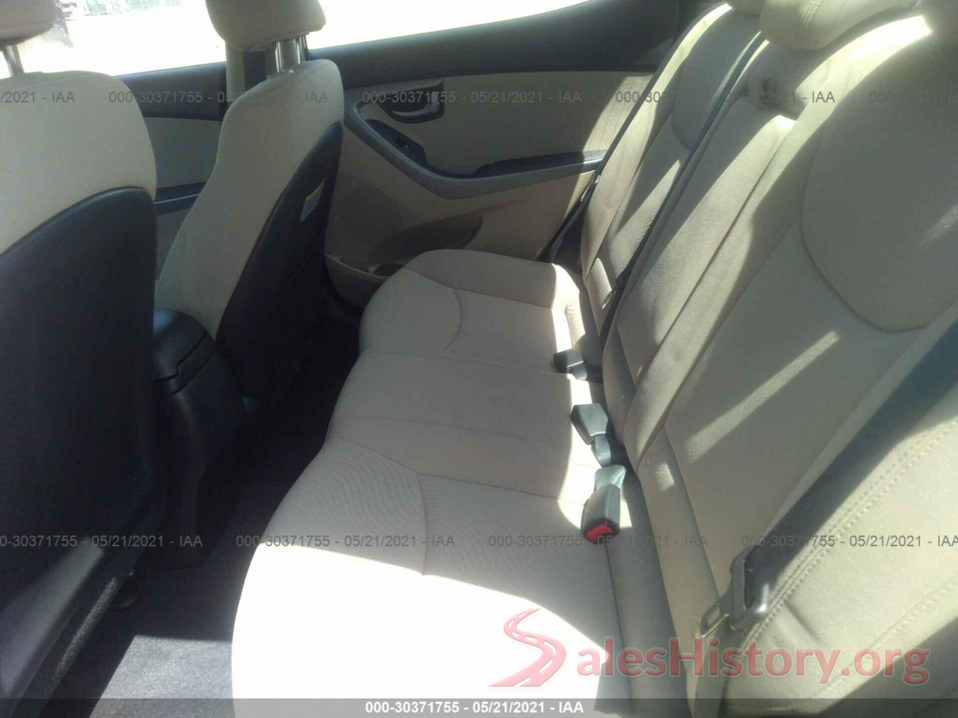 KMHDH4AE9GU502435 2016 HYUNDAI ELANTRA