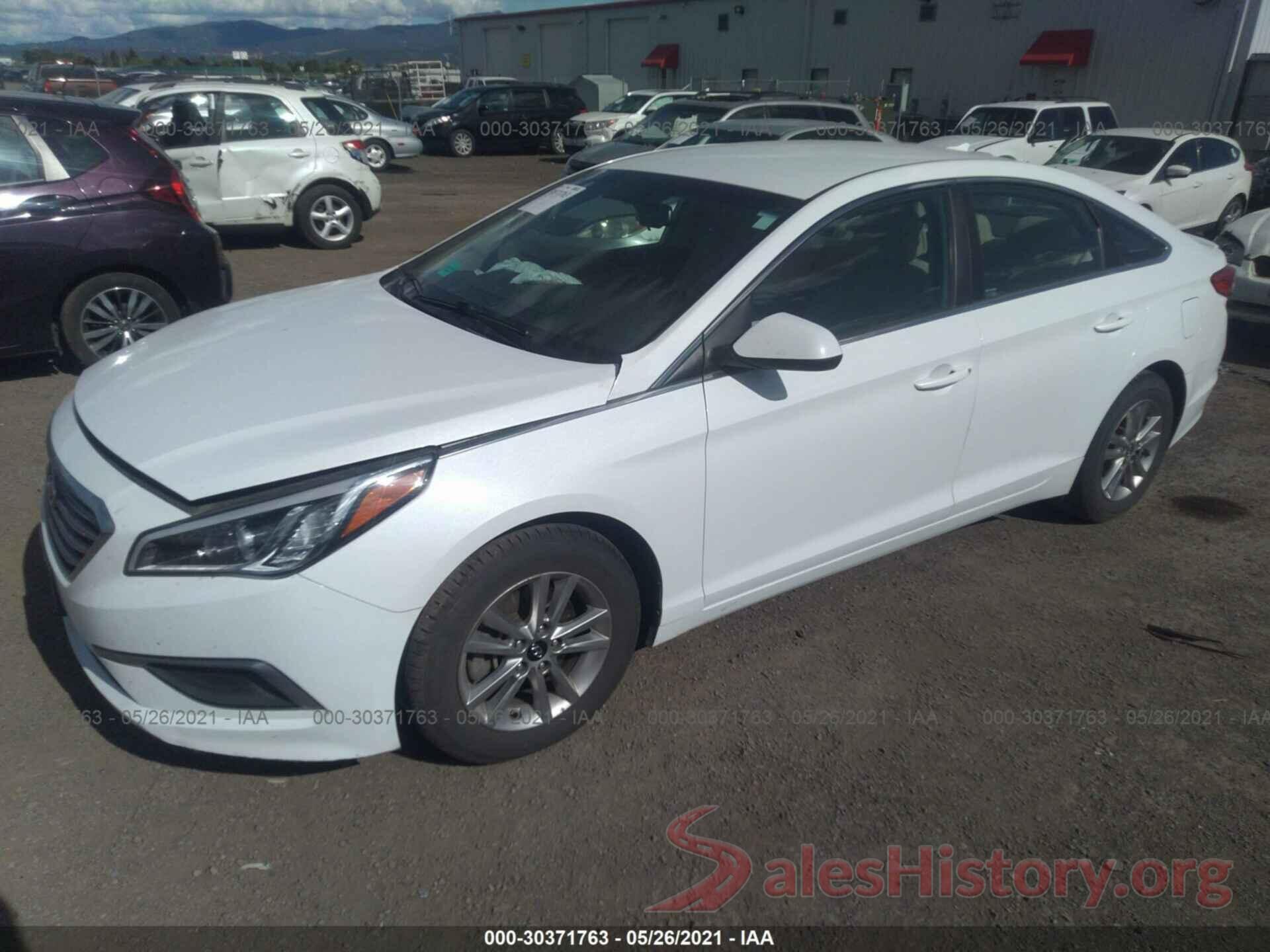 5NPE24AF9GH318626 2016 HYUNDAI SONATA