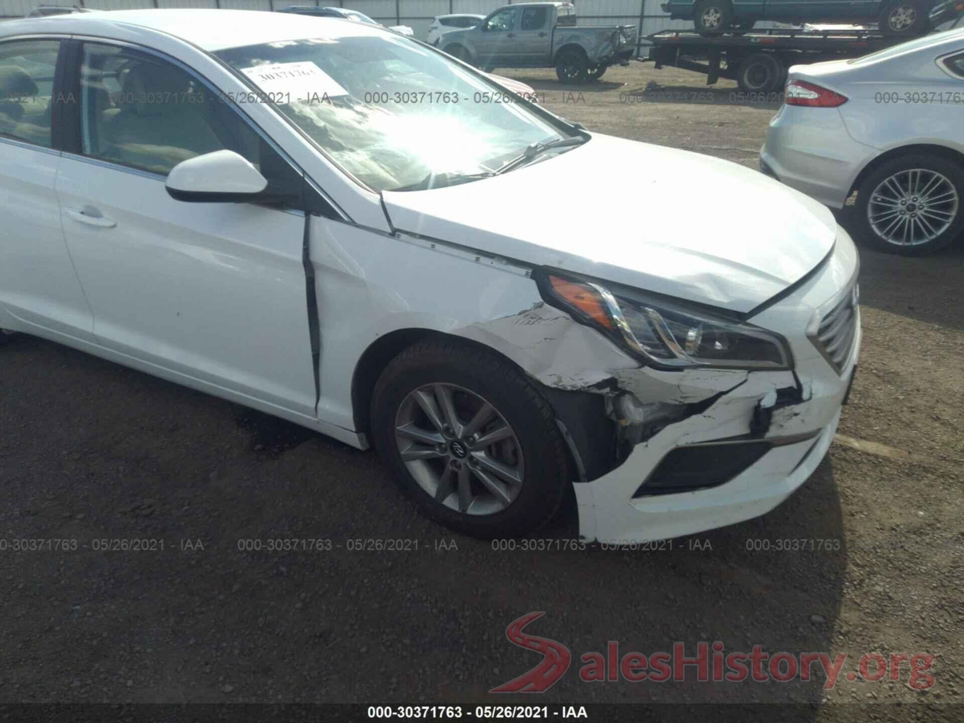 5NPE24AF9GH318626 2016 HYUNDAI SONATA