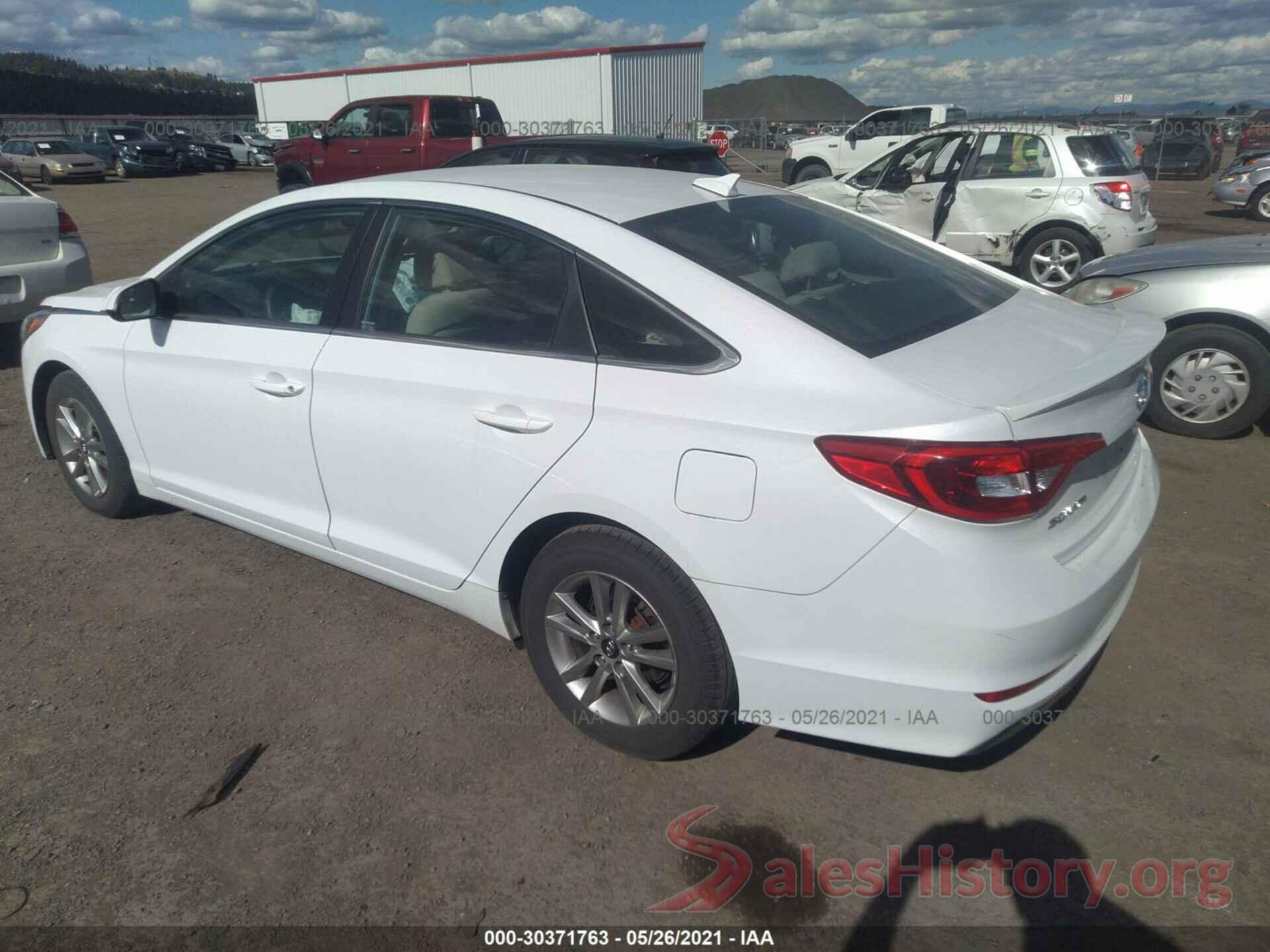 5NPE24AF9GH318626 2016 HYUNDAI SONATA