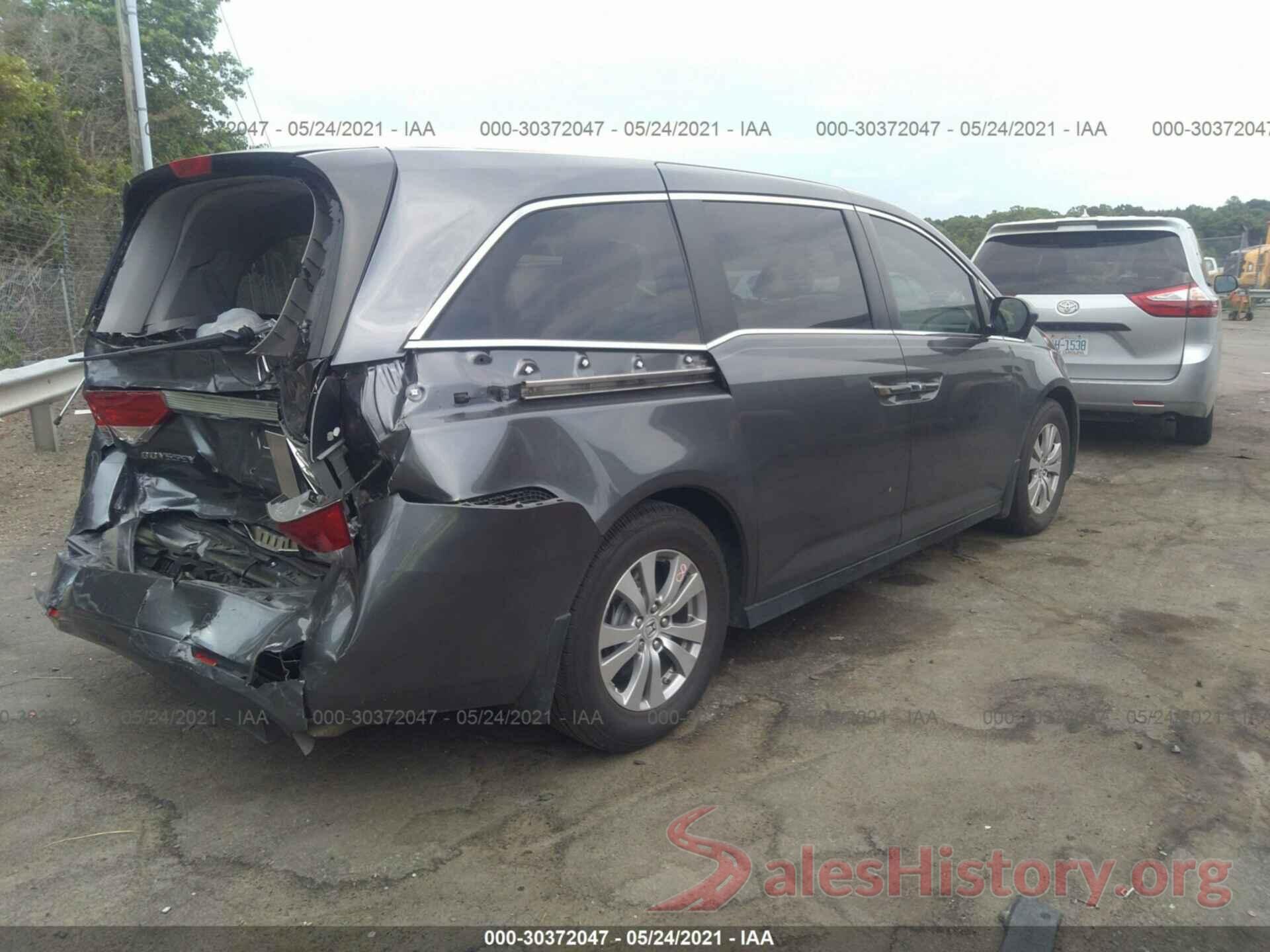 5FNRL5H4XGB140149 2016 HONDA ODYSSEY