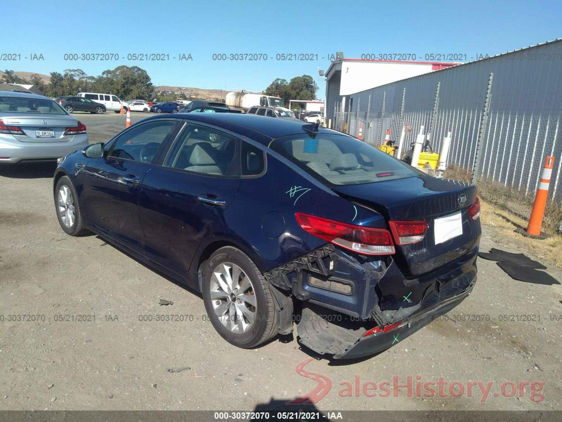 5XXGT4L37GG081946 2016 KIA OPTIMA