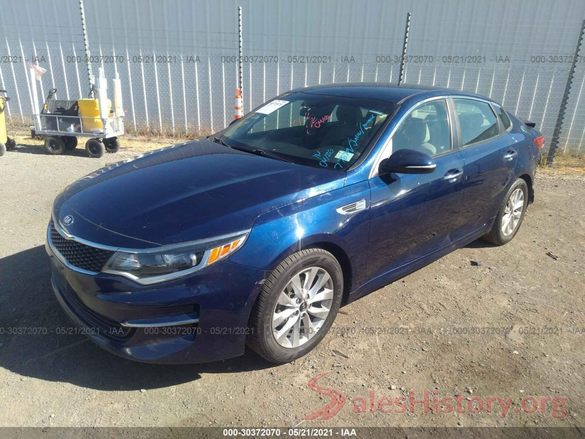 5XXGT4L37GG081946 2016 KIA OPTIMA