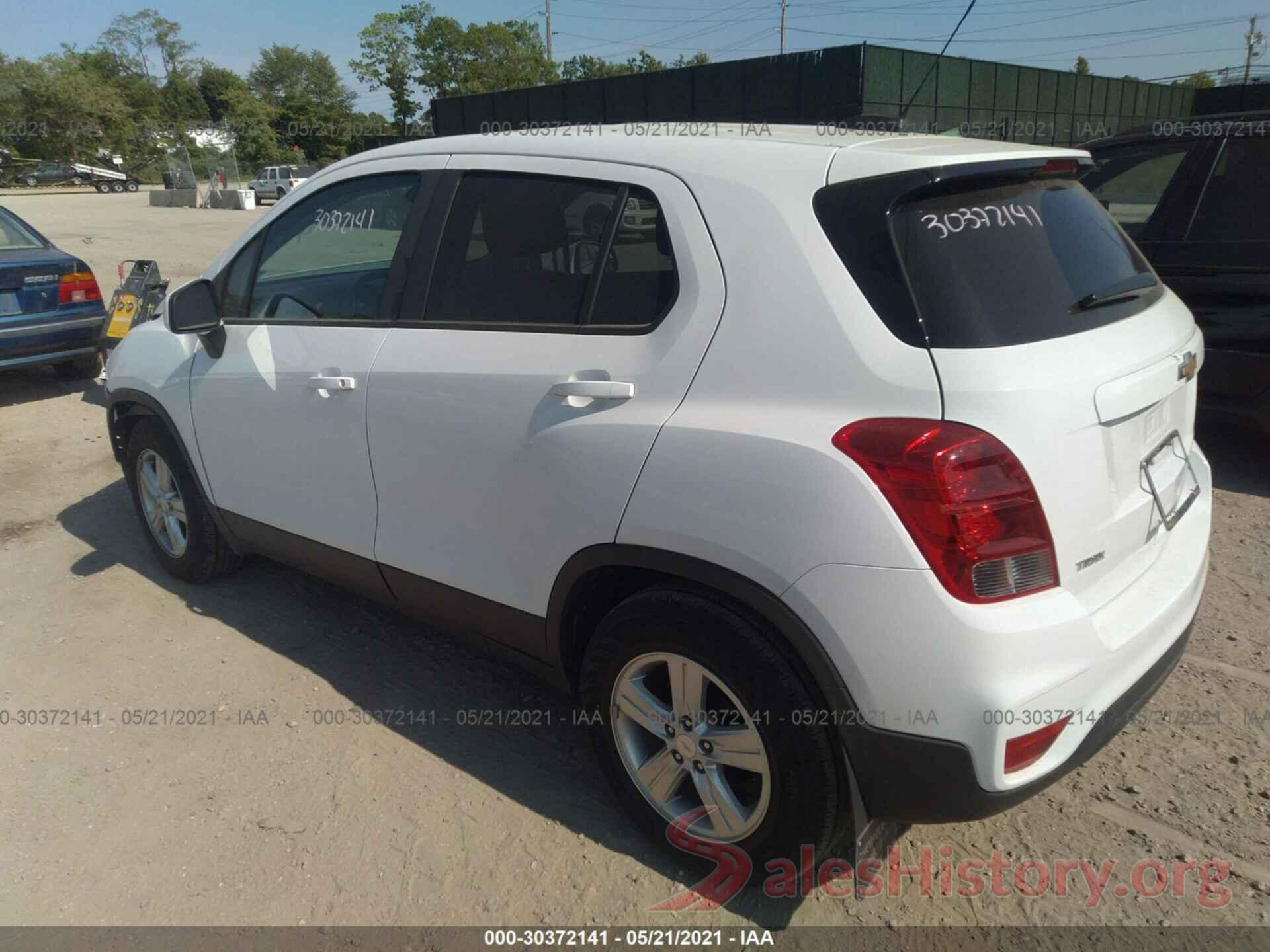 3GNCJKSB0LL318705 2020 CHEVROLET TRAX