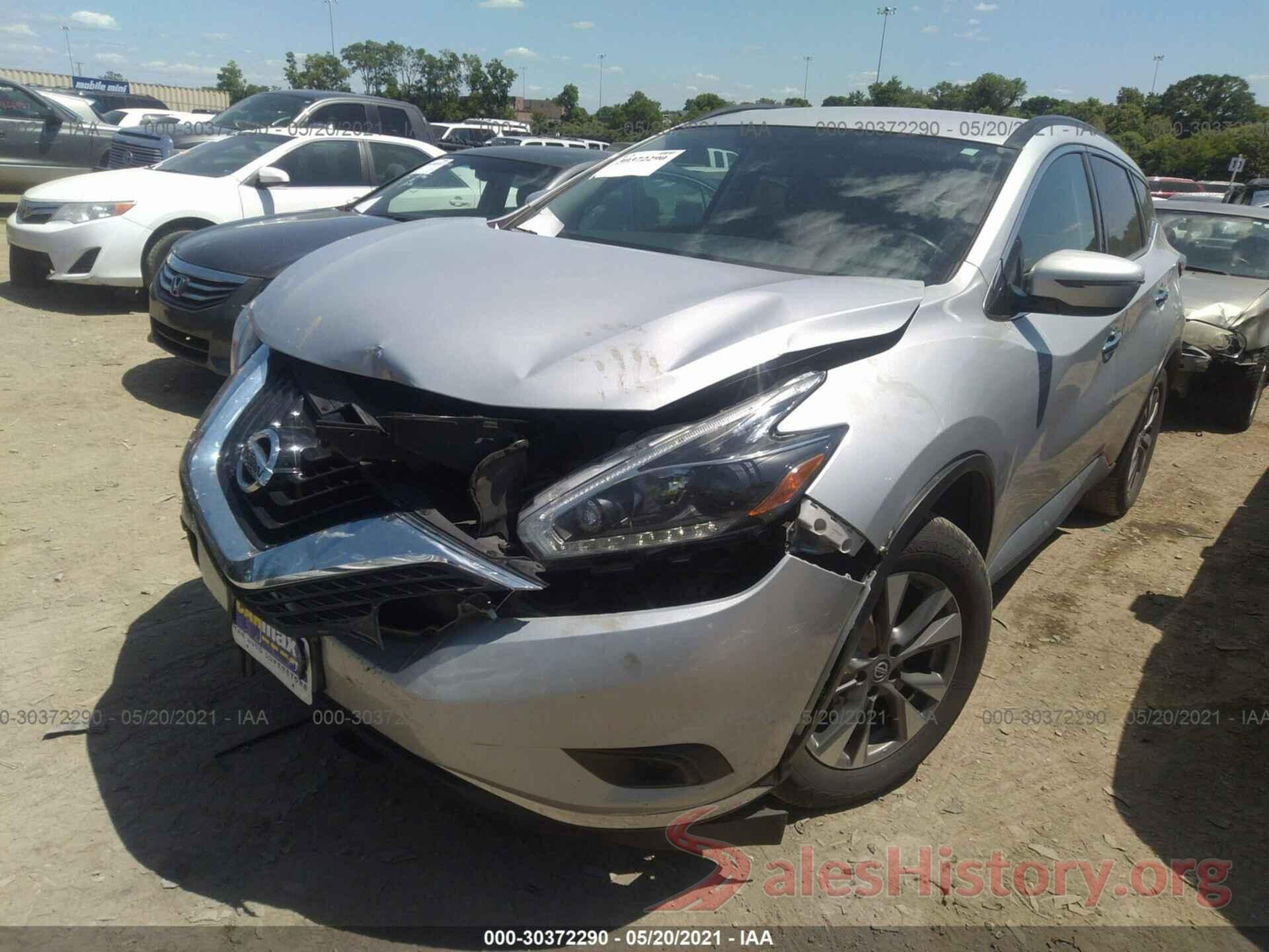 5N1AZ2MG2JN123571 2018 NISSAN MURANO