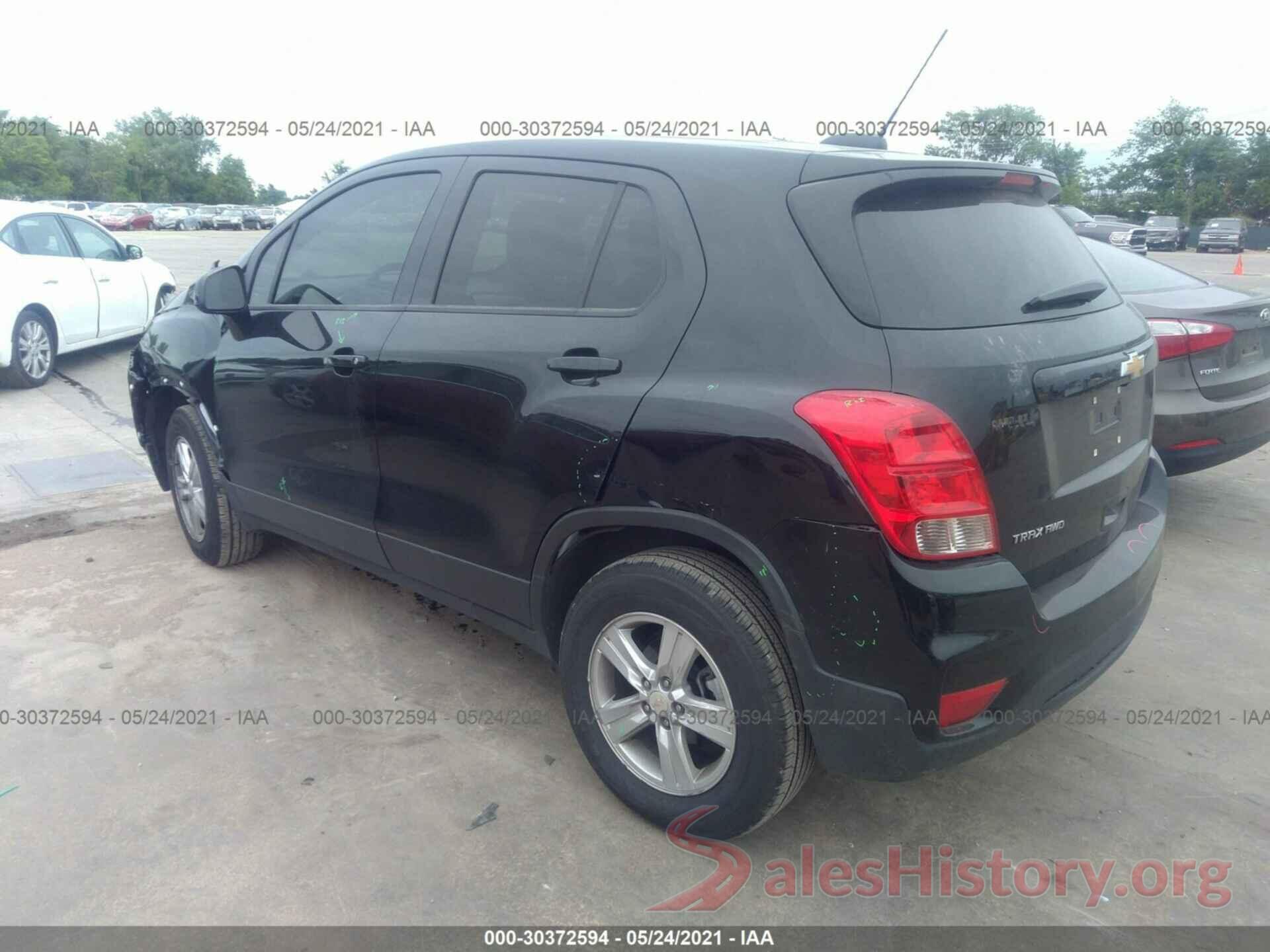 3GNCJNSB2KL213499 2019 CHEVROLET TRAX