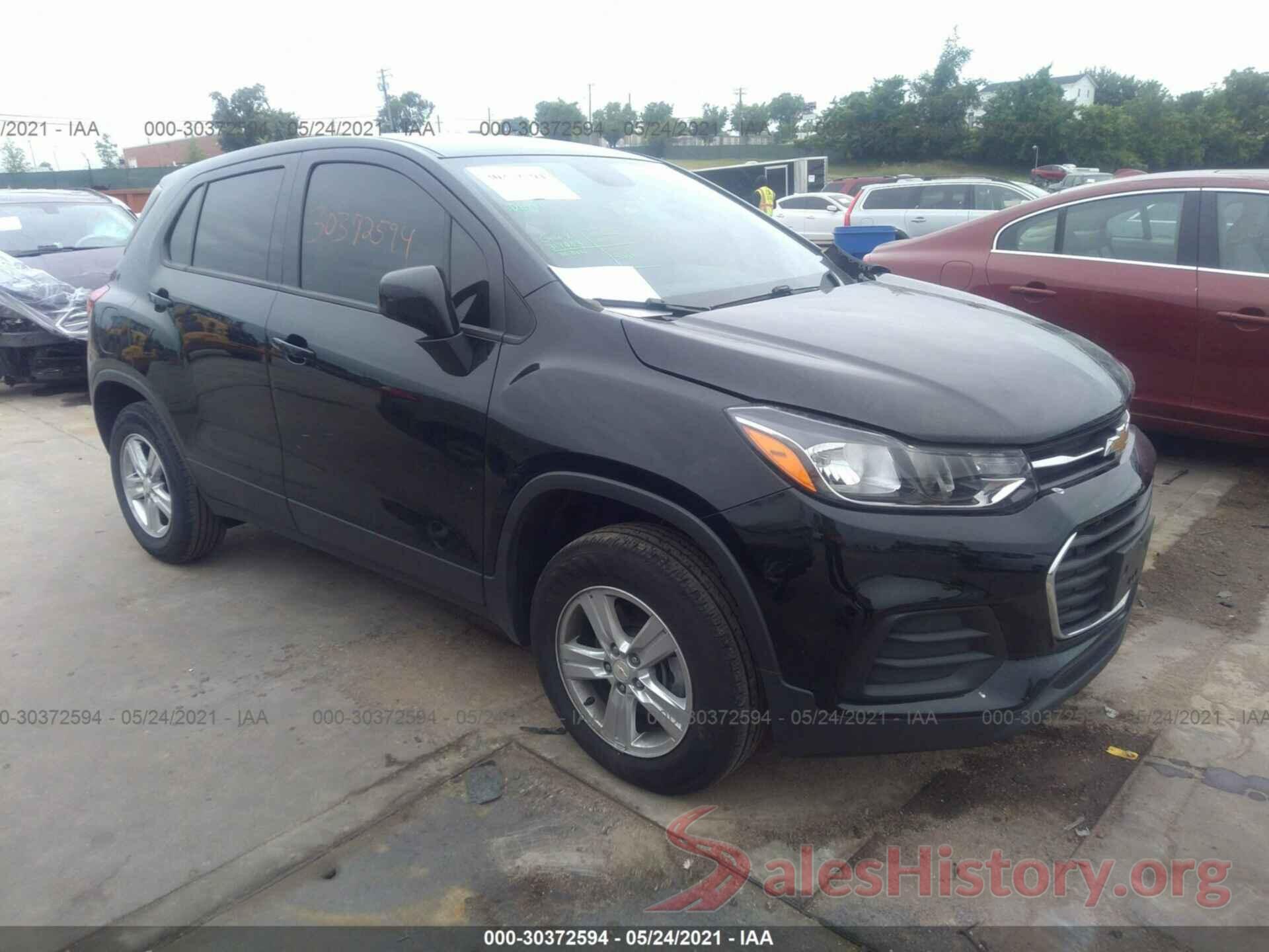 3GNCJNSB2KL213499 2019 CHEVROLET TRAX