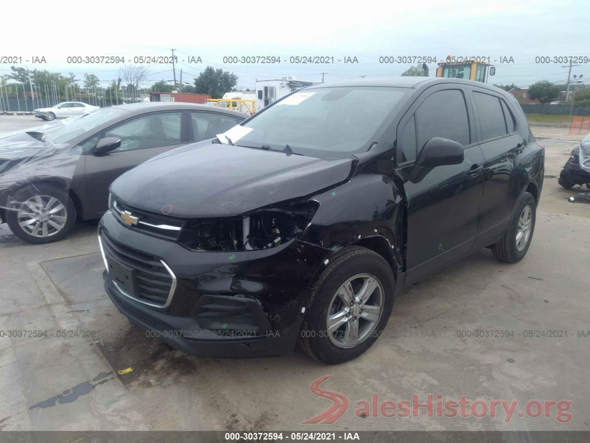 3GNCJNSB2KL213499 2019 CHEVROLET TRAX