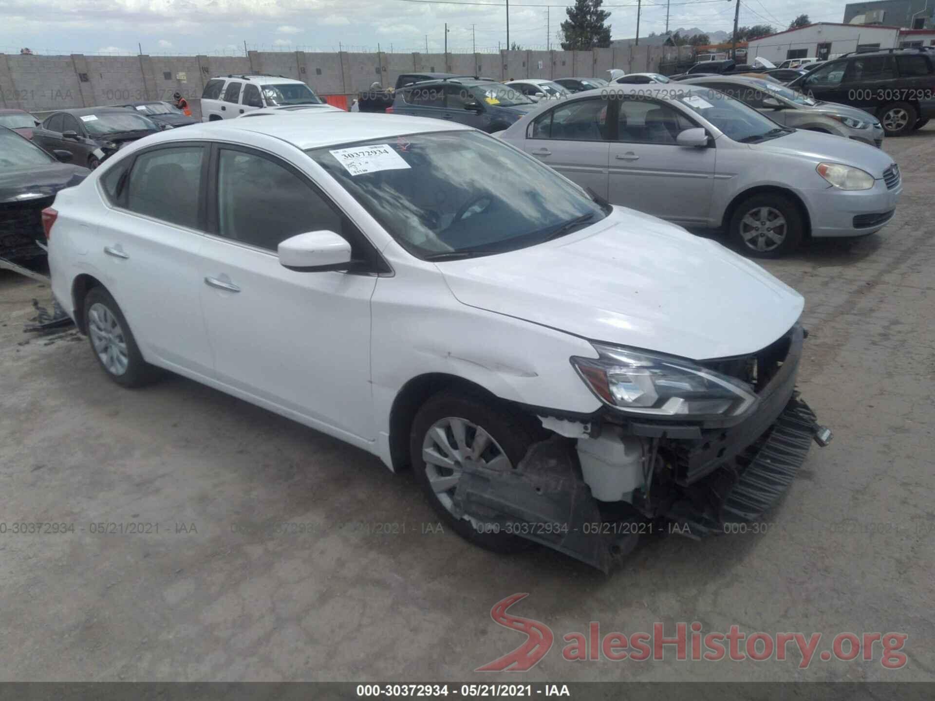 3N1AB7AP7KY217656 2019 NISSAN SENTRA