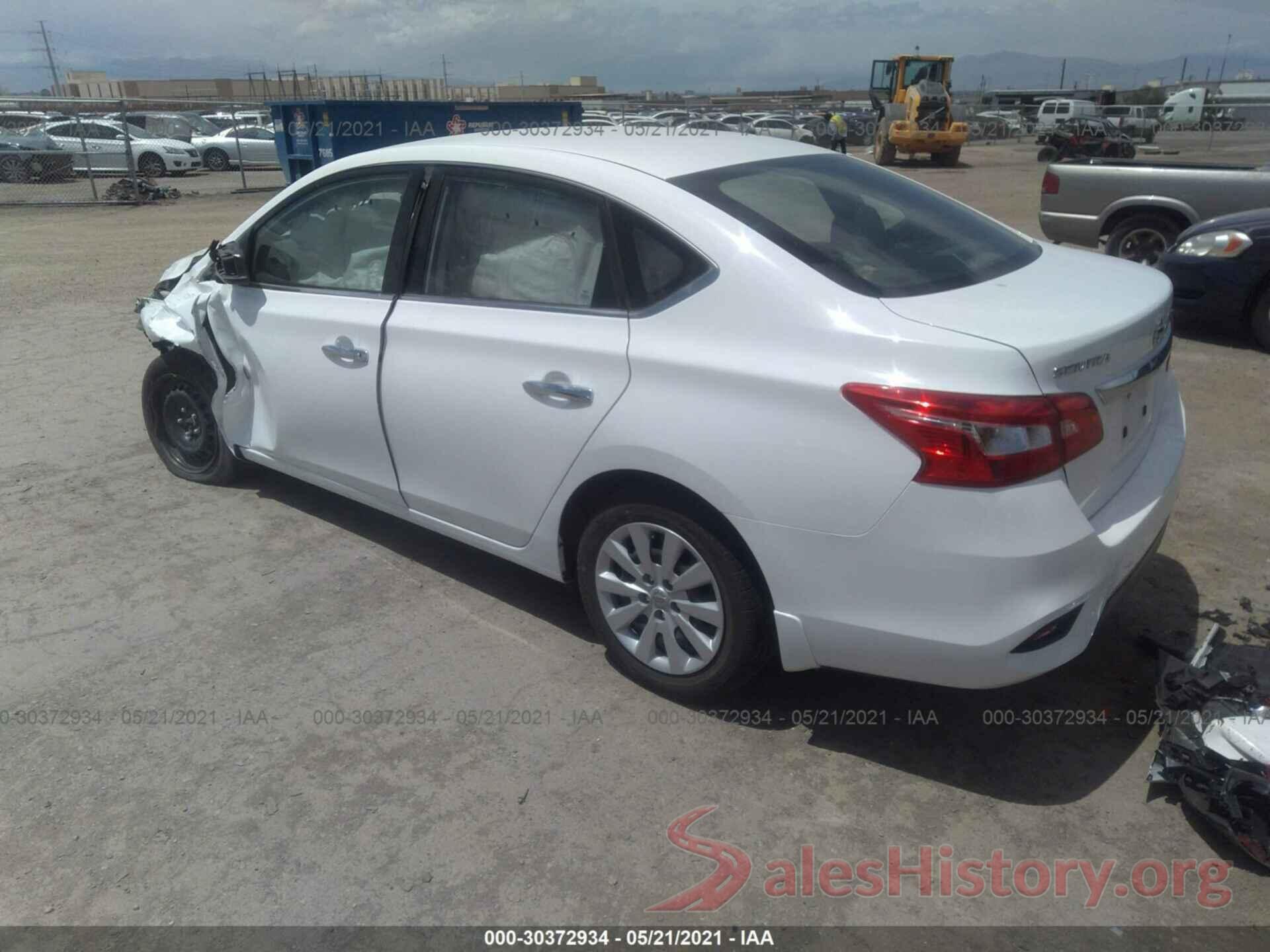 3N1AB7AP7KY217656 2019 NISSAN SENTRA