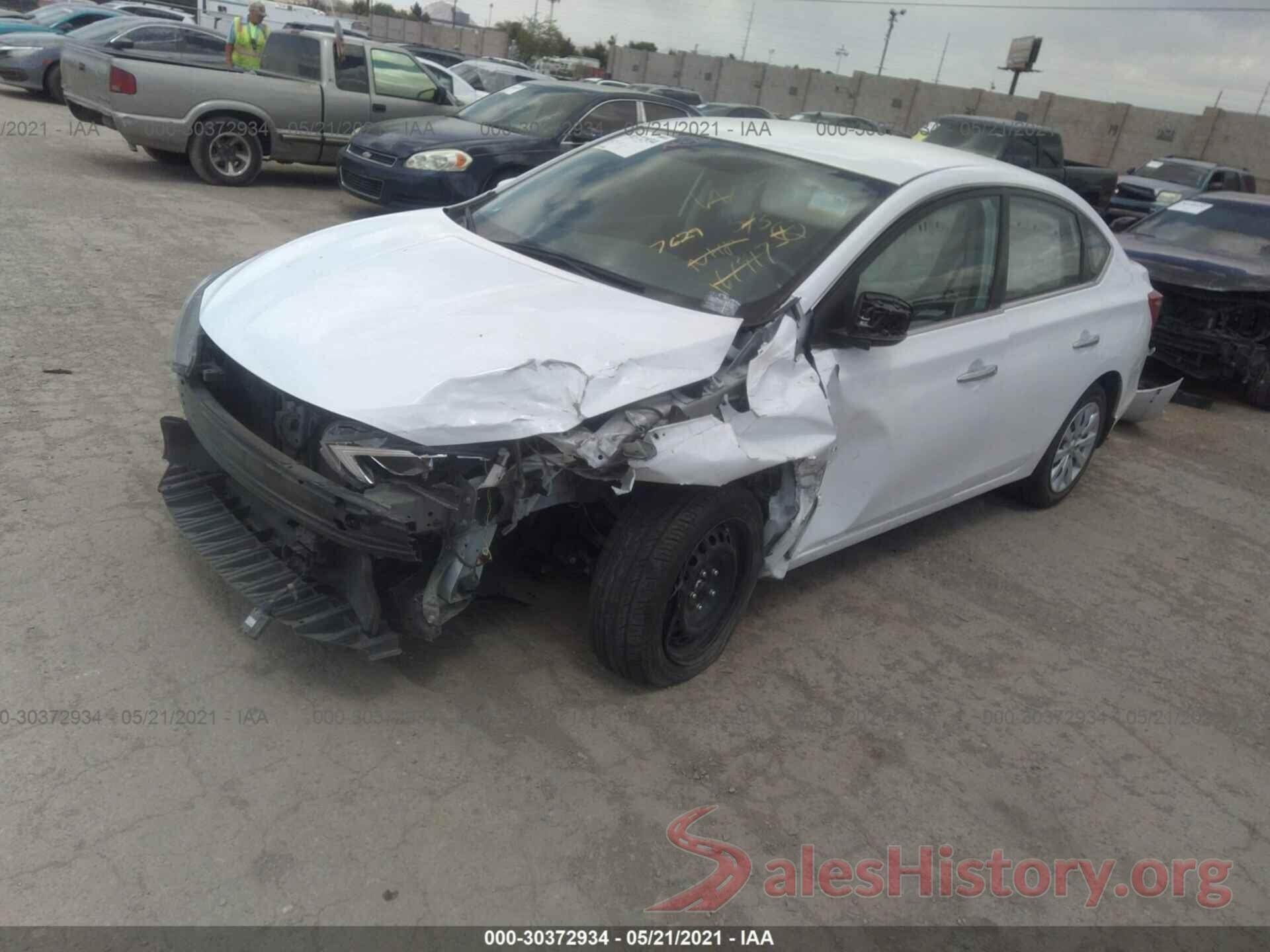 3N1AB7AP7KY217656 2019 NISSAN SENTRA