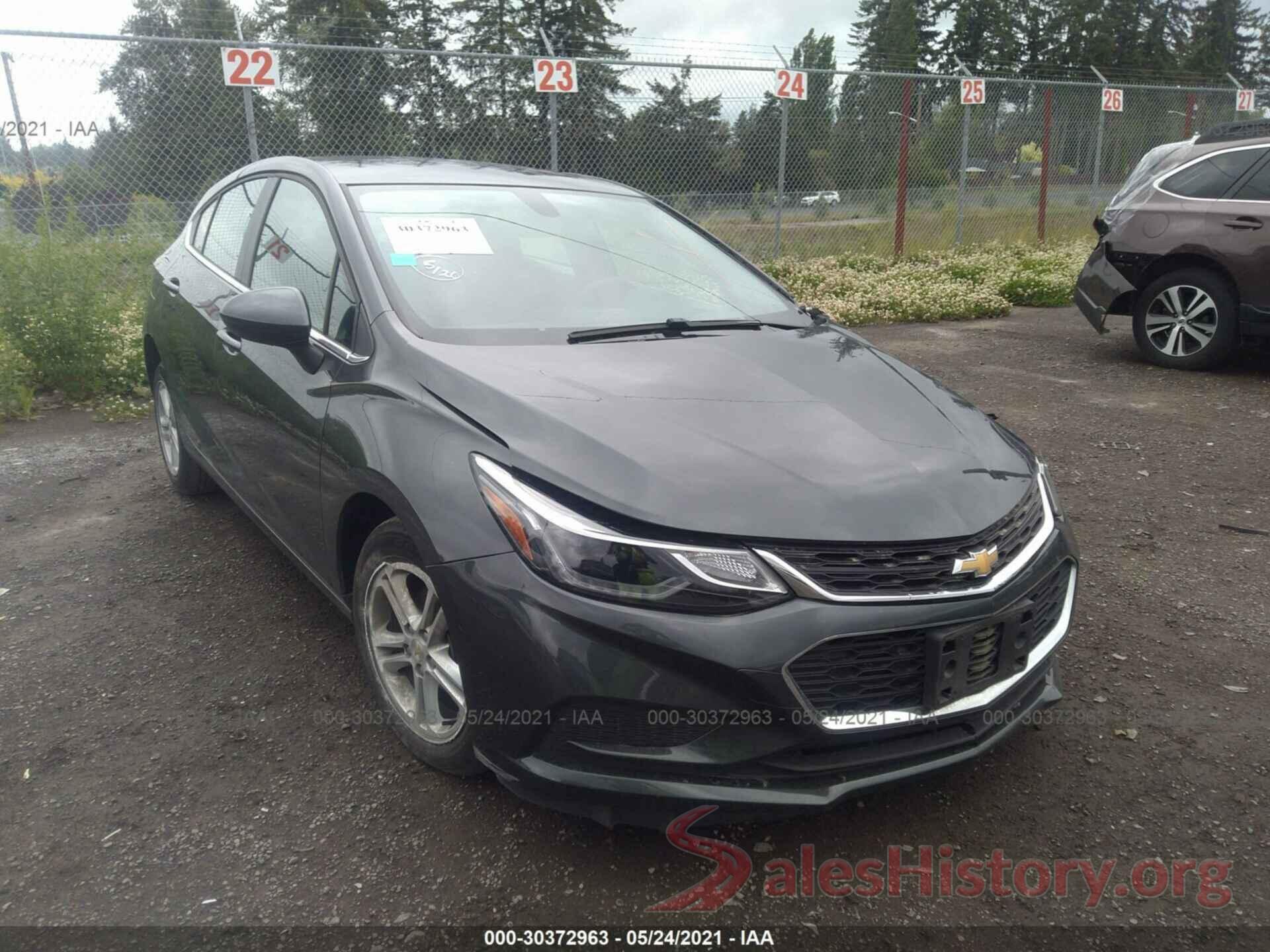 3G1BE6SM3JS654457 2018 CHEVROLET CRUZE