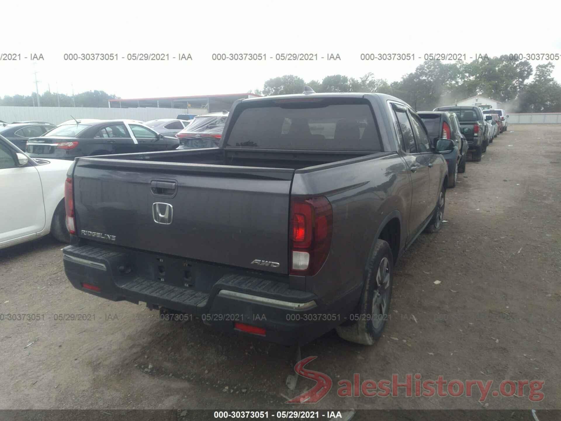 5FPYK3F57HB004214 2017 HONDA RIDGELINE